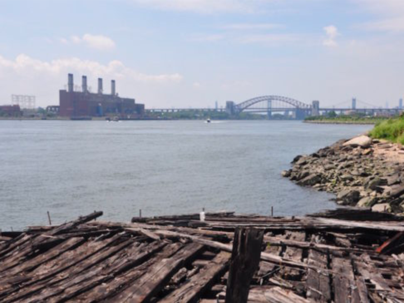 Port Morris Waterfront Facelift Begins