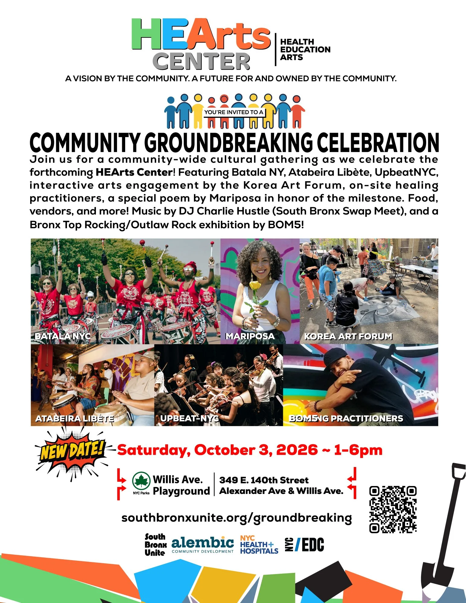 HEArts Groundbreaking: Community Celebration