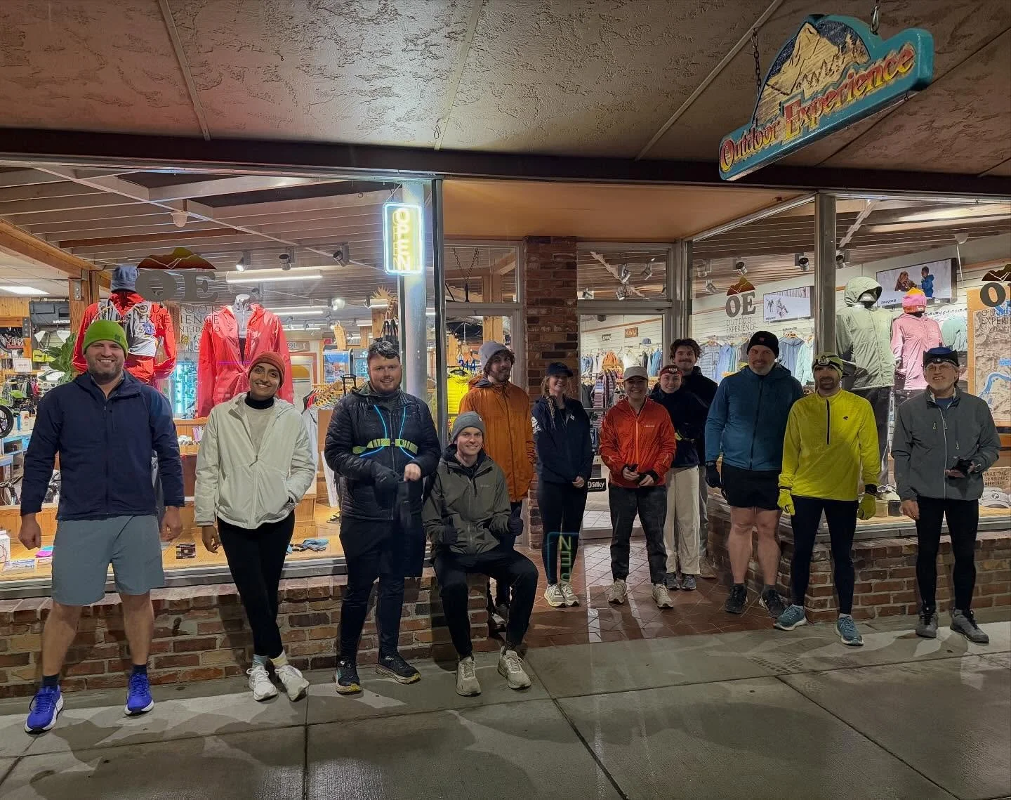 Rain or shine! Our group run happens every Monday at 6pm regardless of the weather.