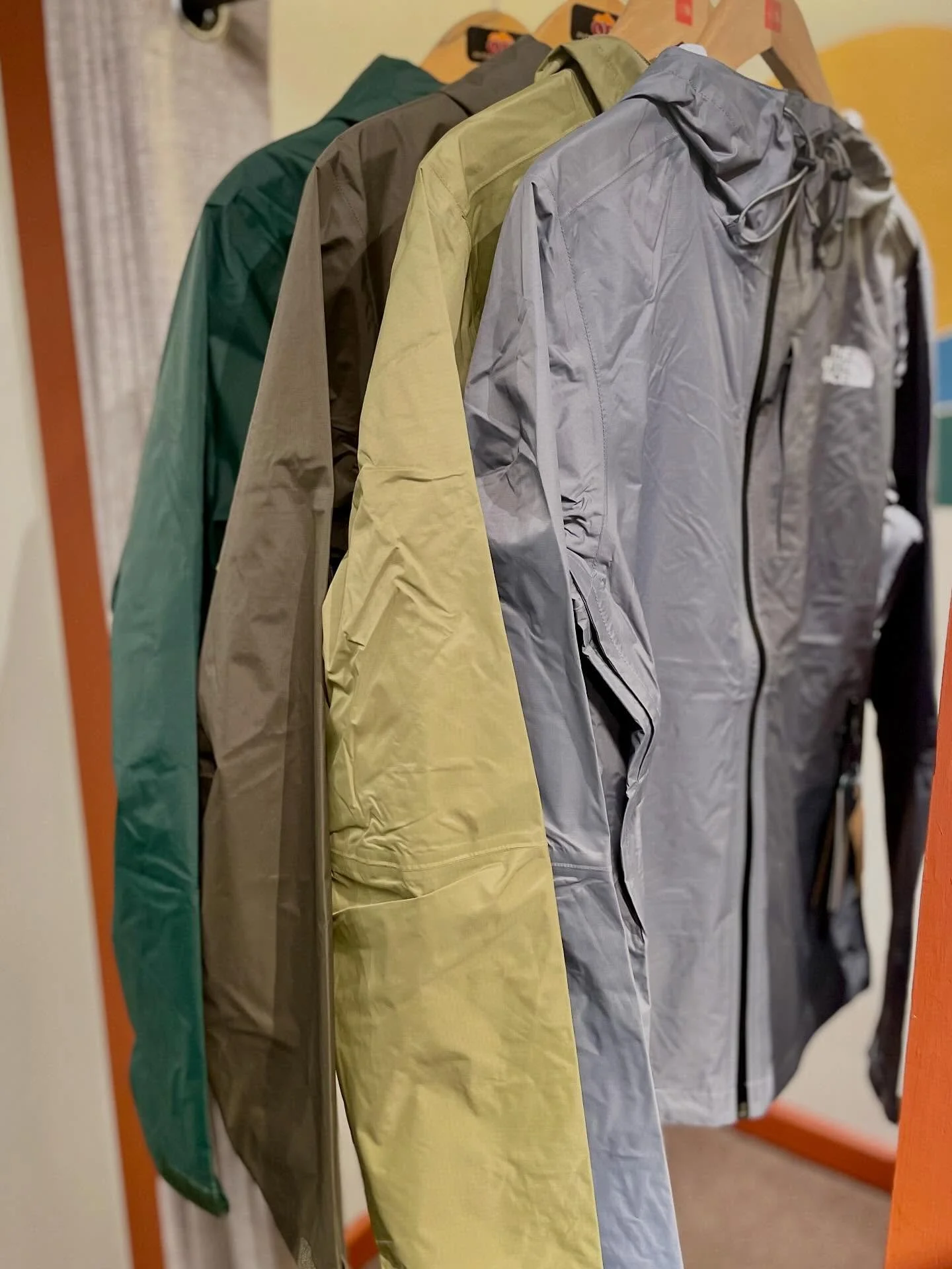 Don&rsquo;t let spring showers put a damper on your outdoor objectives. We have an excellent selection of rain shells from @patagonia @thenorthface @rab.equipment @outdoorresearch @cotopaxi and more.