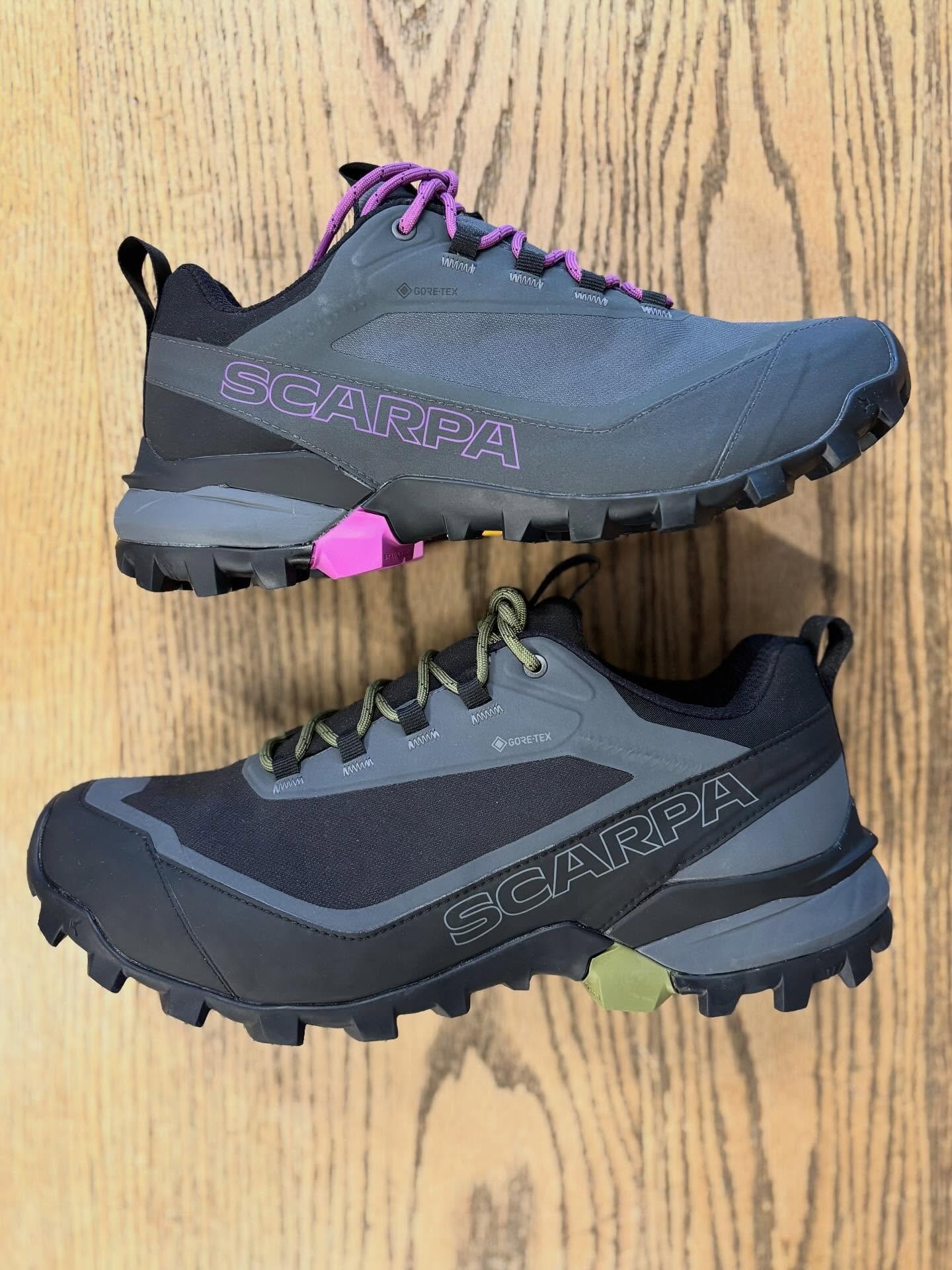 Just landed: Scarpa Ribelle Cross 2 GTX. 

It&rsquo;s a fast, agile hiking shoe built for people who move quickly and confidently across trails, ridgelines, and technical terrain. Inspired by trail running footwear, it delivers a light, responsive fe