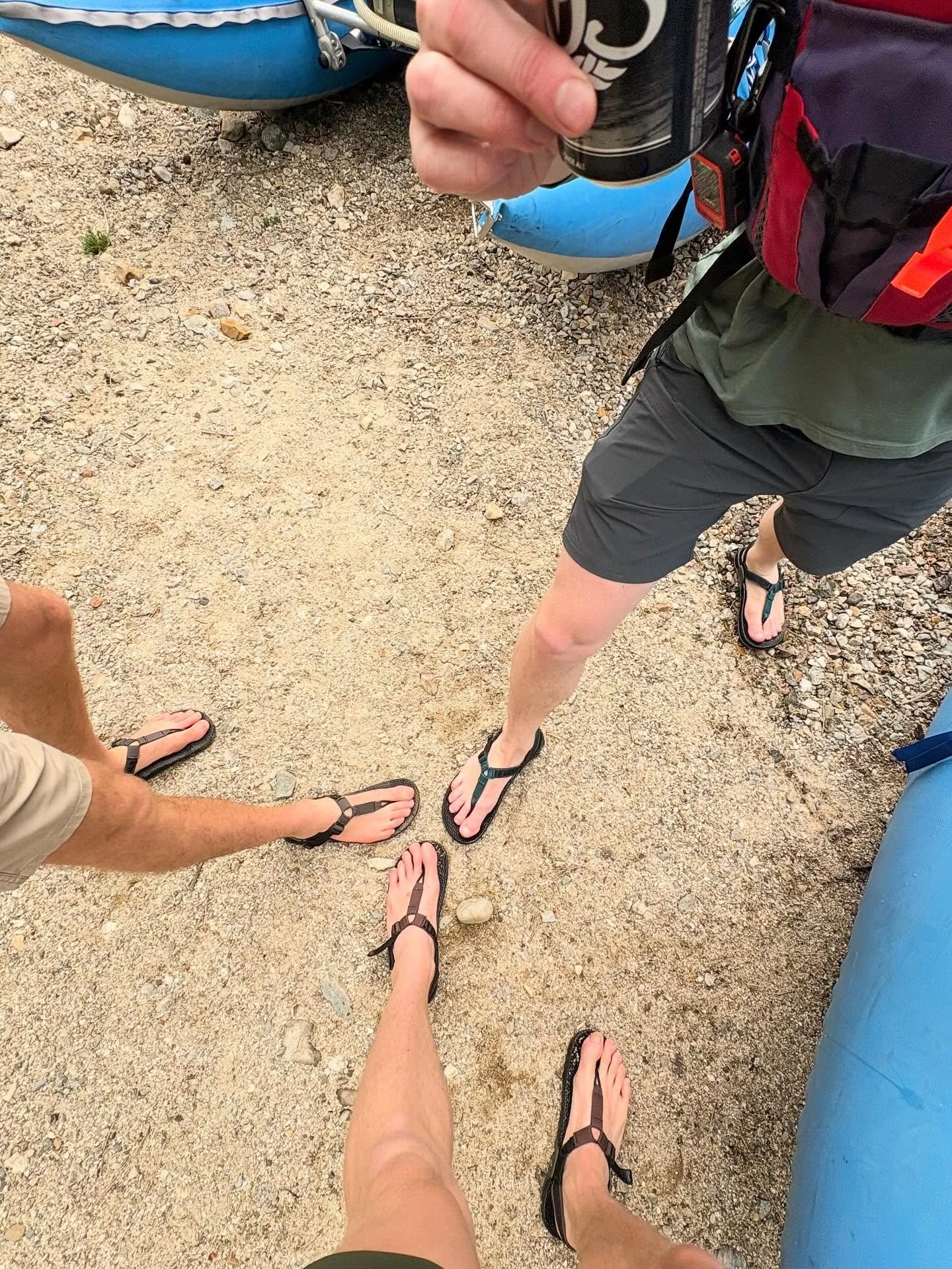 It&rsquo;s @bedrocksandals season. Hank and crew logging some solid river hours this spring.