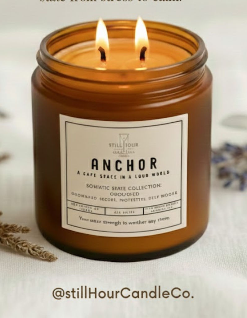 ANCHOR Batch #002- Somatic State Therapeutic Ritual Candle