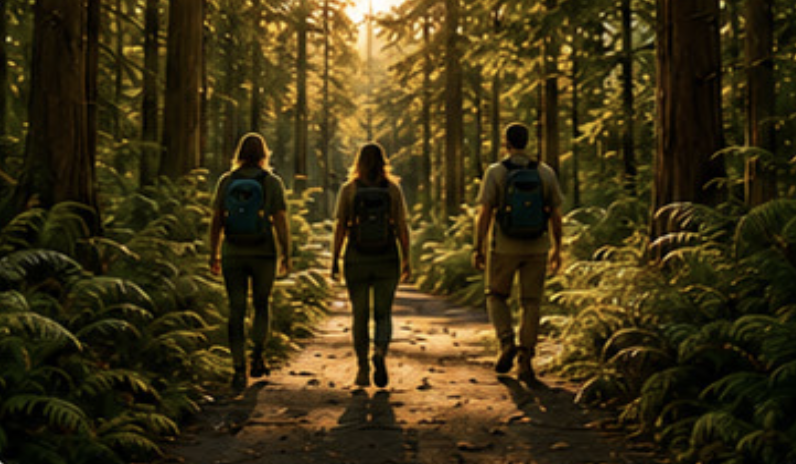 Forest Bathing in Sonoma