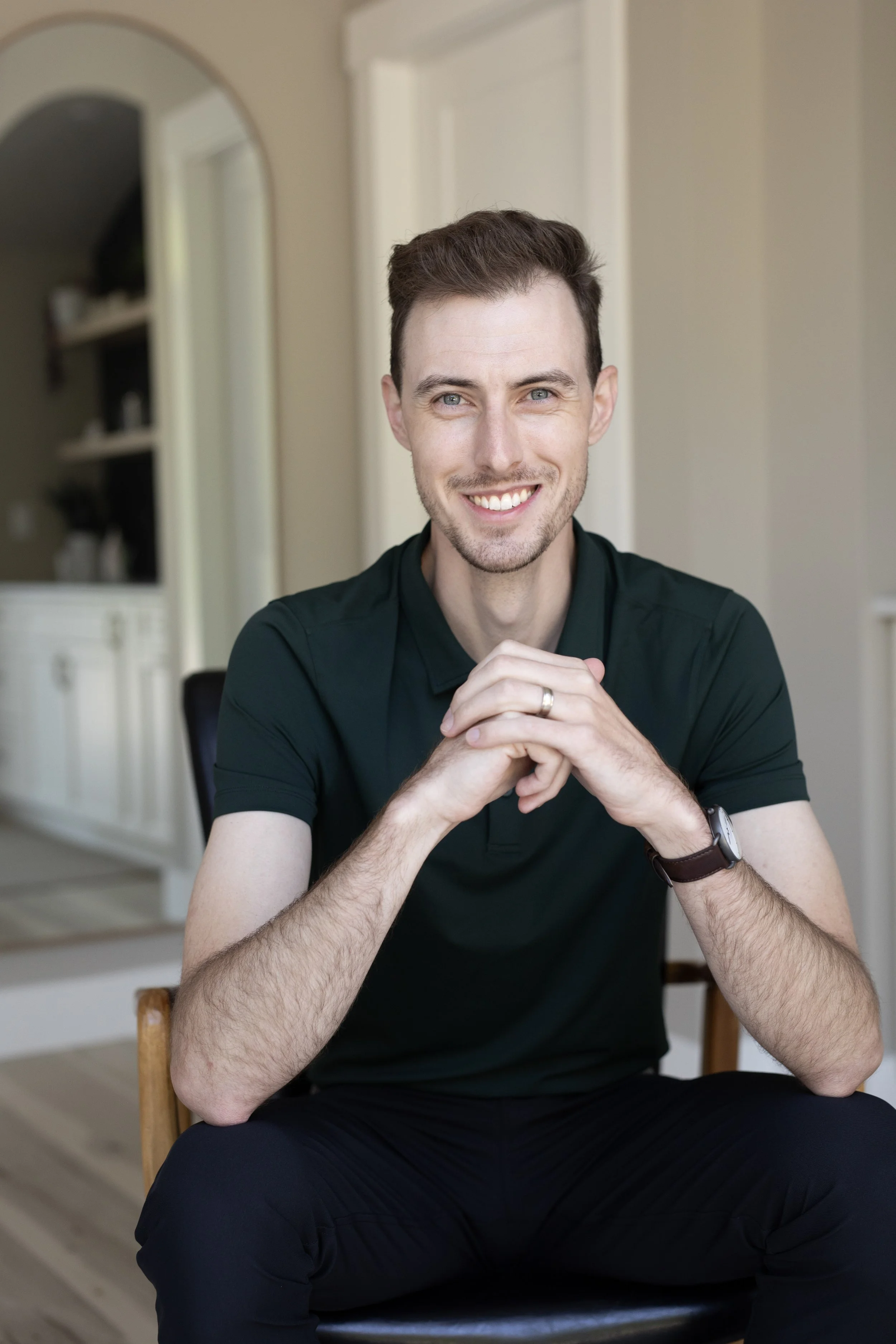 Dr. Drew Gibson, chiropractor, and co-founder of Anchor Health Co. in Murrayville, Langley, BC.
