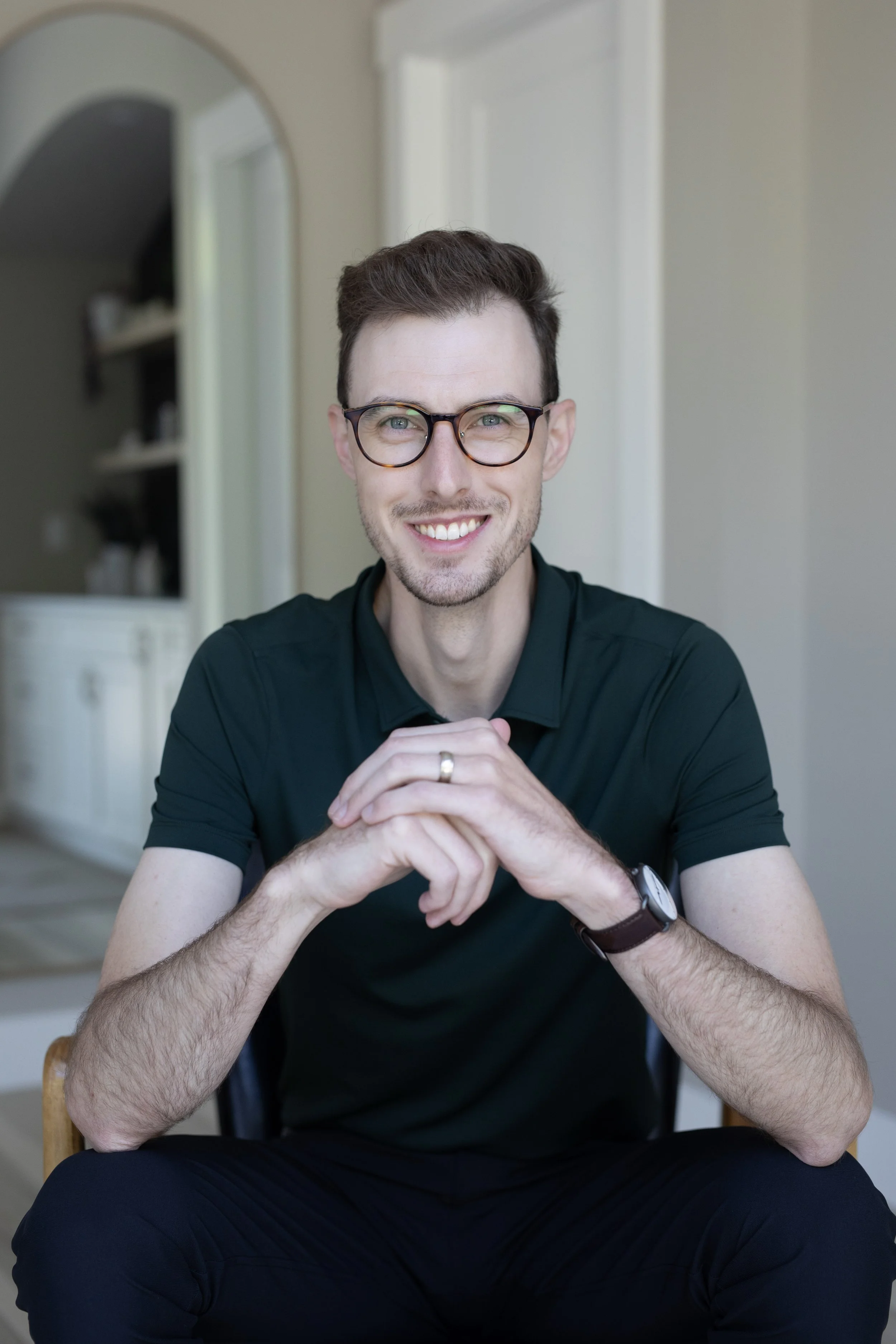 Dr. Drew Gibson, chiropractor, and co-founder of Anchor Health Co. in Murrayville, Langley, BC.