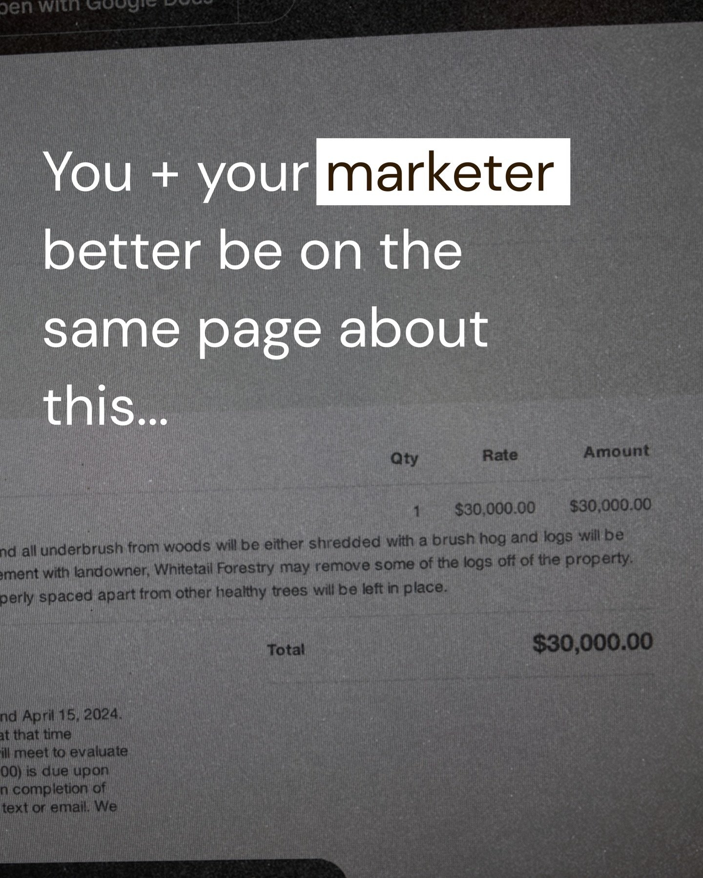 CAC = Total marketing and sales (bidding) spend &divide; Number of customers closed 

These are the numbers that matter, and how you determine if your marketing is scalable. 

Cost per lead is such a small part of the picture. 

This is why we optimi
