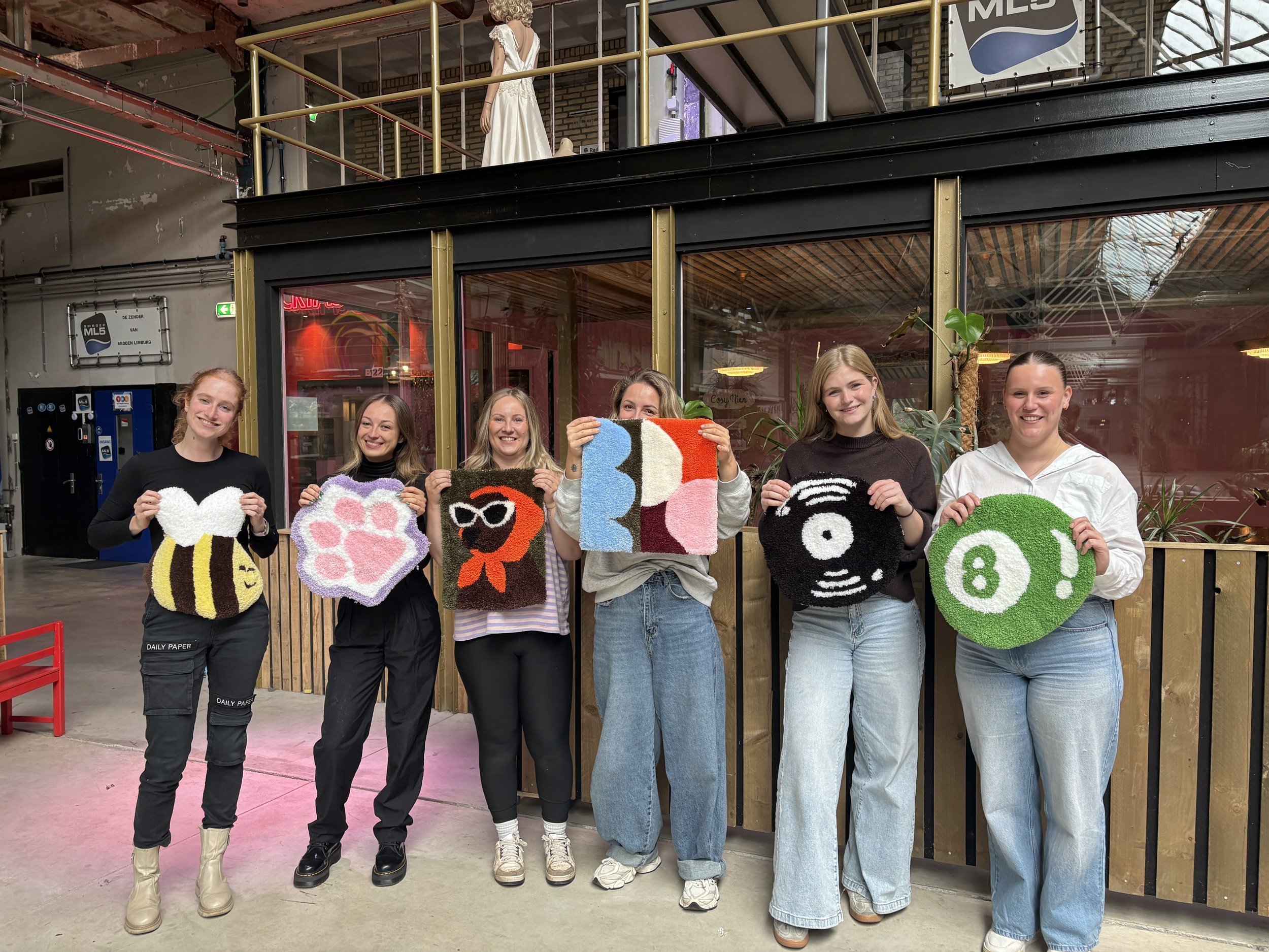 Groep Tufting Workshop | op aanvraag beschikbaar