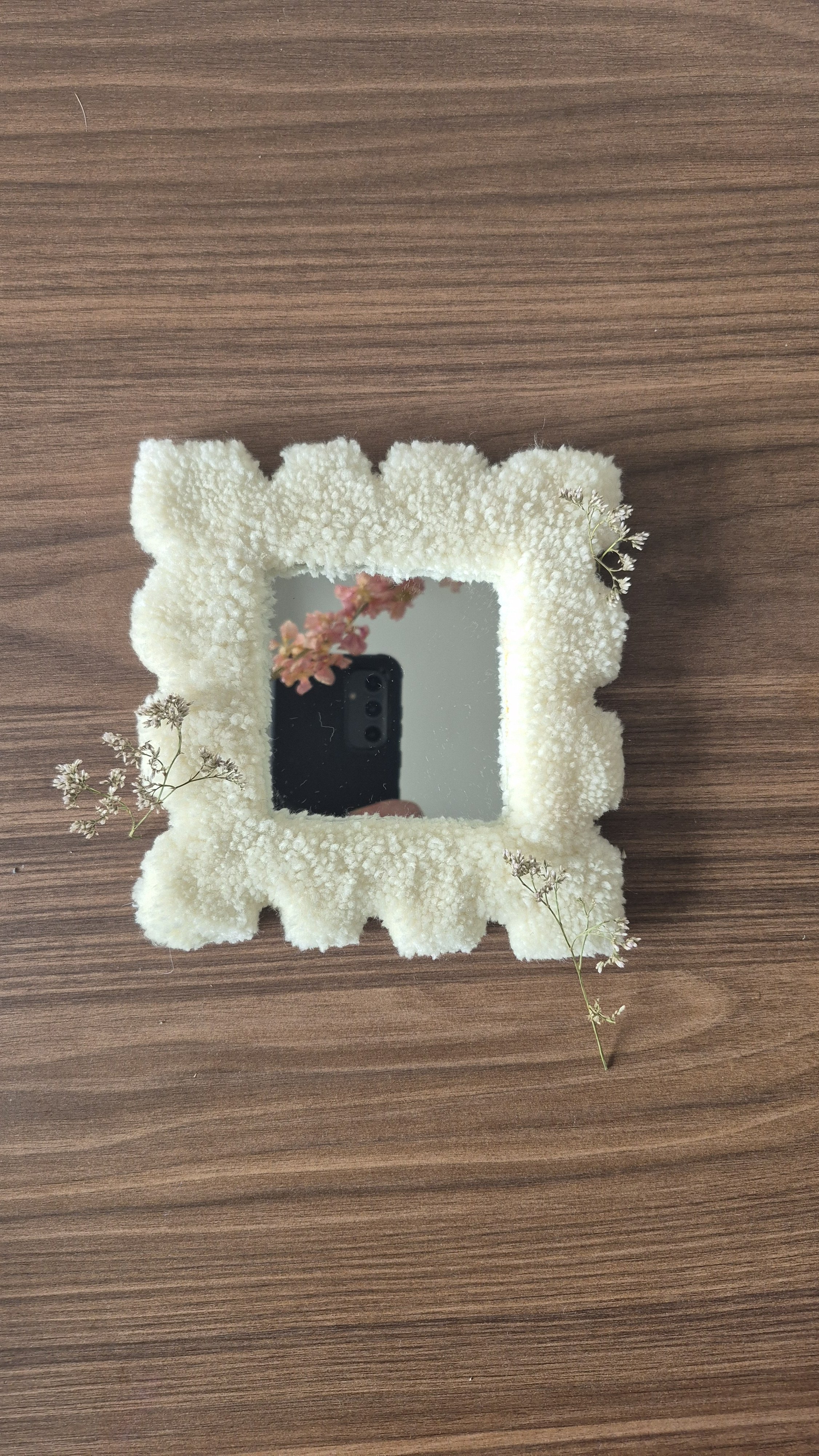 Stamp Mirror - Tufted Wall Art