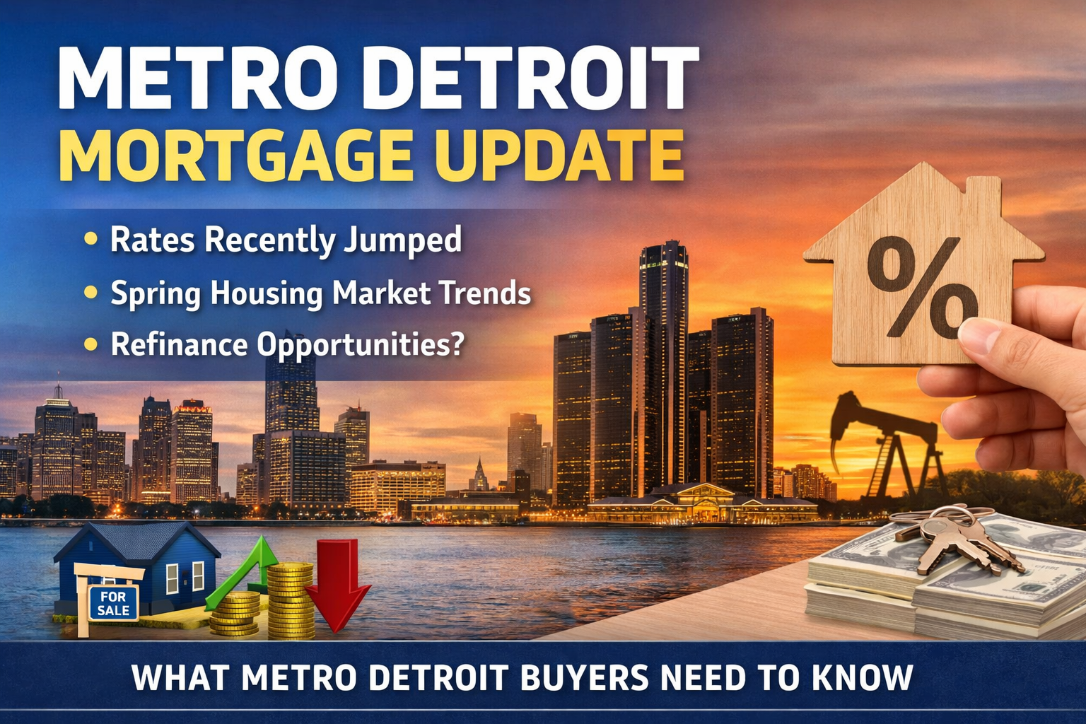 Metro Detroit Mortgage Rates Update: What Buyers Should Know This Spring