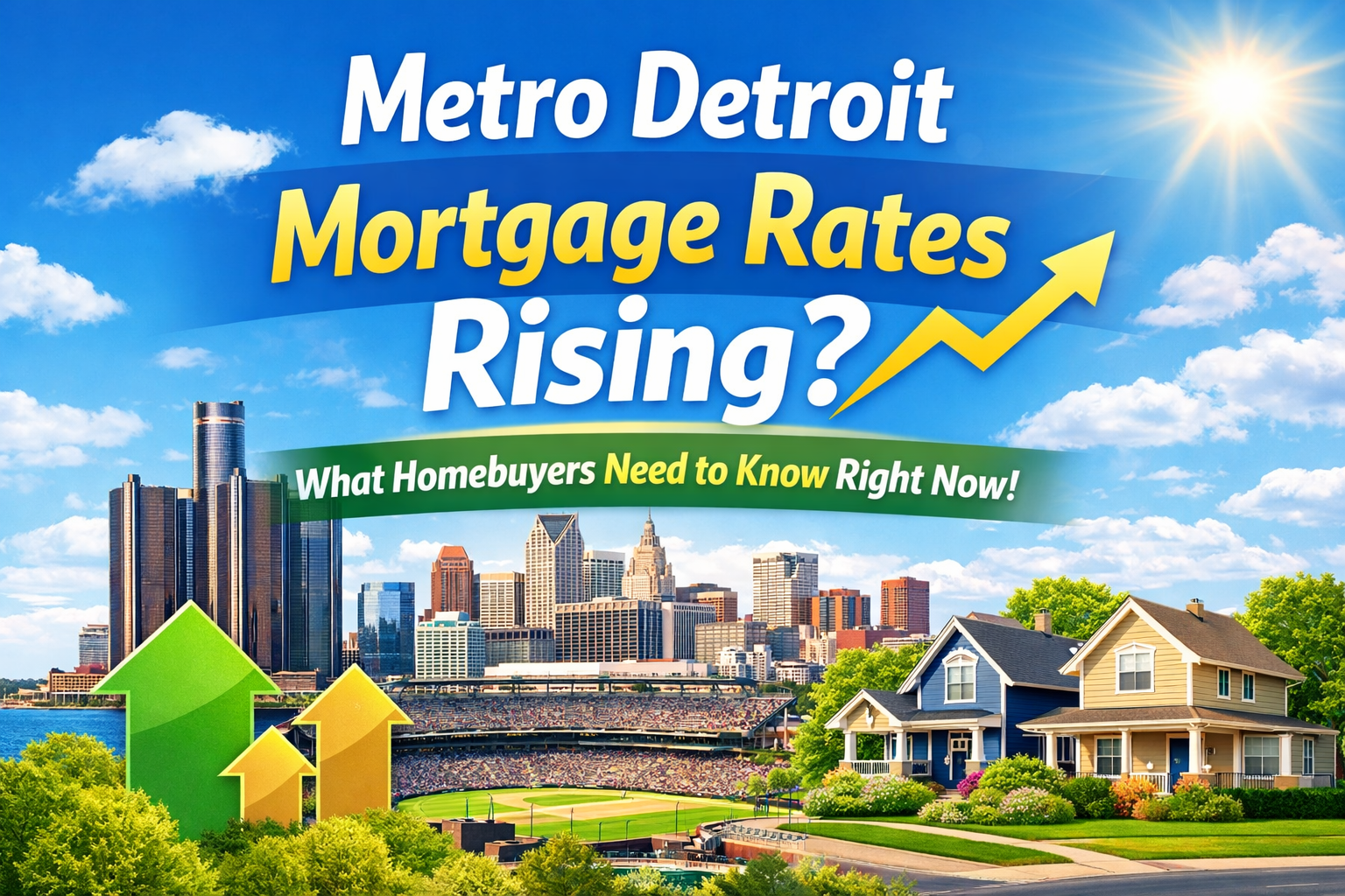 Metro Detroit Mortgage Rates Rising: What Homebuyers Need to Know Right Now