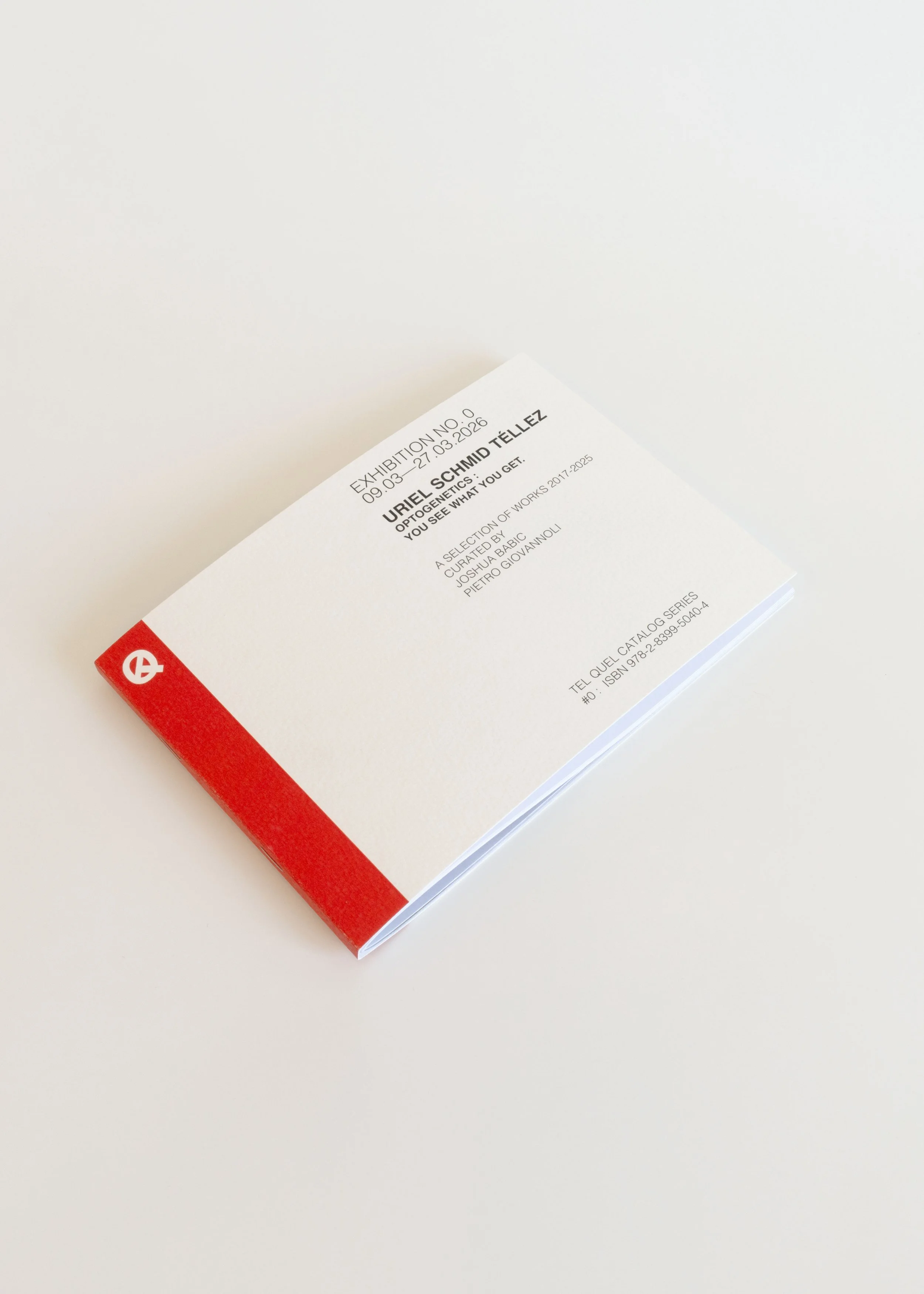 Catalog Exhibition #0 / Uriel Schmid Téllez : Optogenetics : You See What You Get : a selection of works 2017-2025