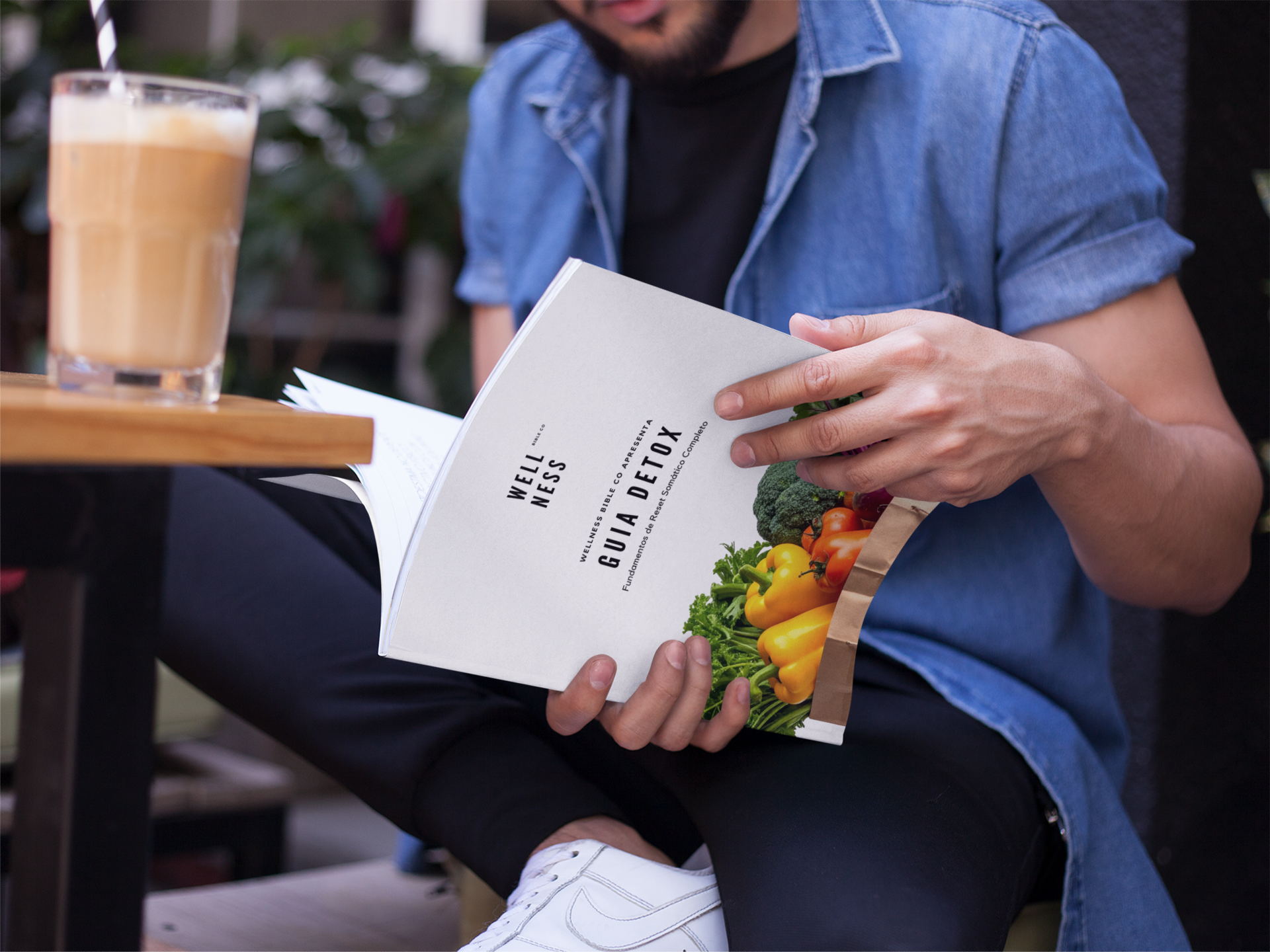 Wellness Bible CO Livro Português Guia Detox Biohacking Linfático Saúde Energia Corpo Vitaminas Dieta Natural Rotina Detox Hepático Fígado Desintoxificação Desparatização Parasitas Diabetes Vida Equilíbrio Vitalidade Disposição