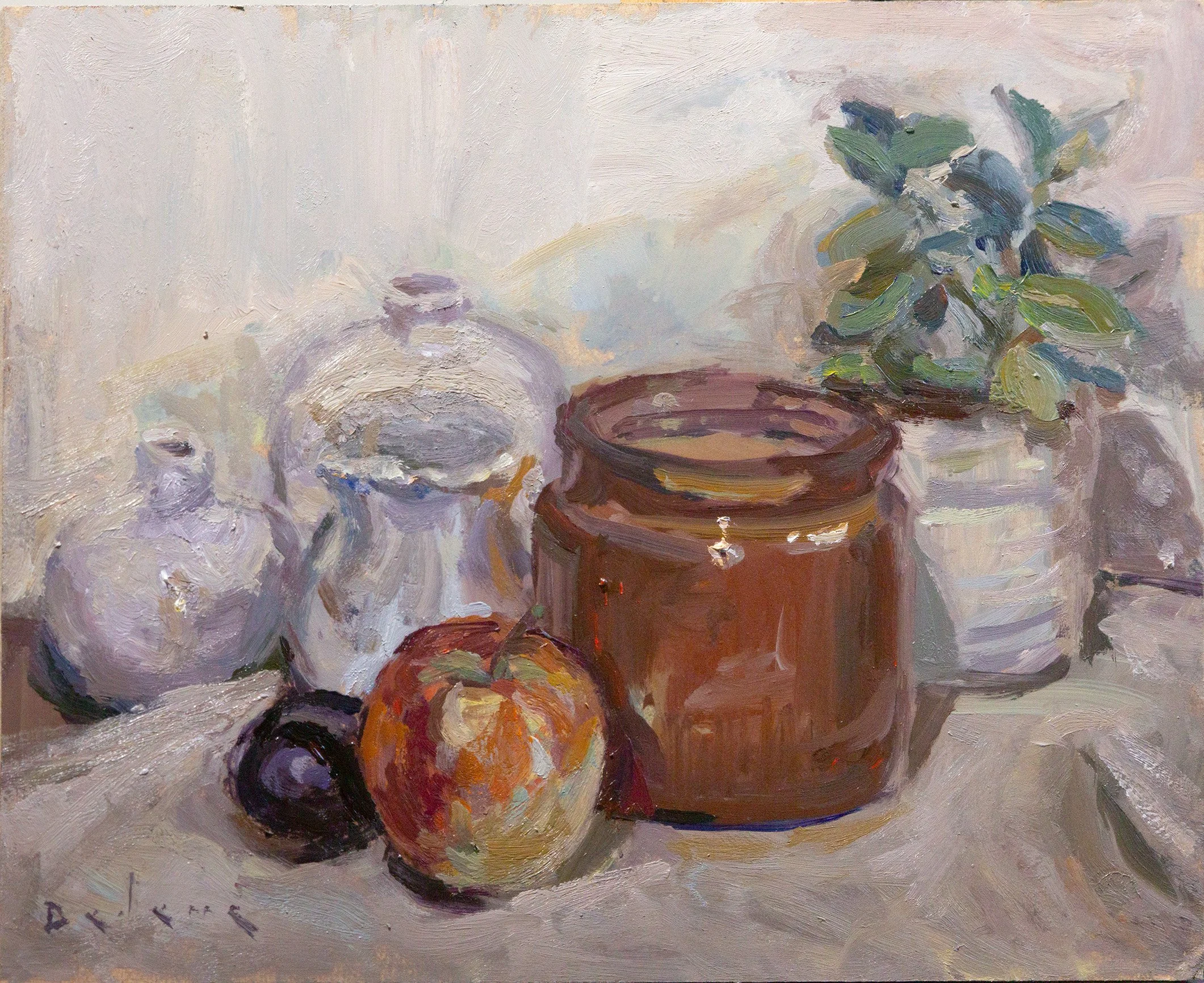 still_life_oils_redpot_plum_kristof_dedene.jpg