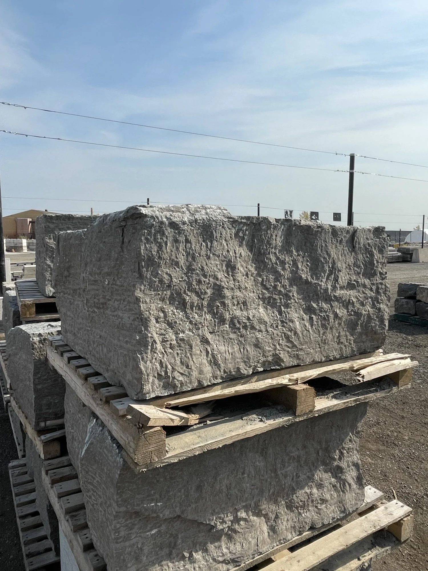 Guillotined Armour Stone