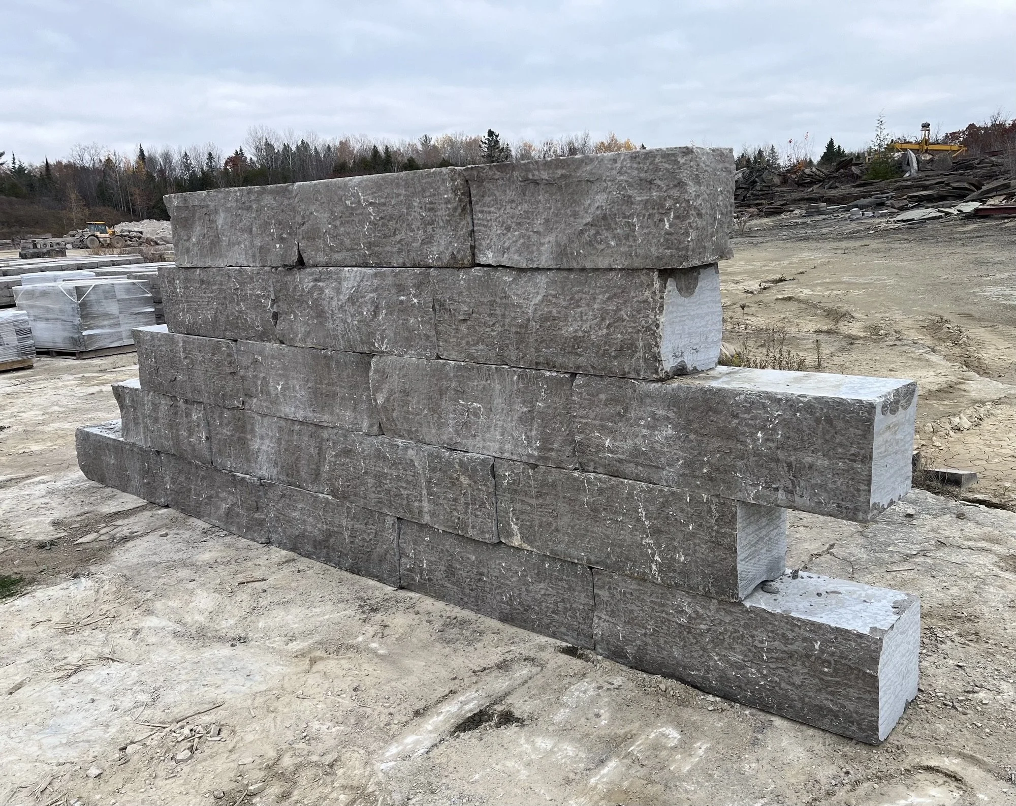 Sawn Guillotined Armour Stone