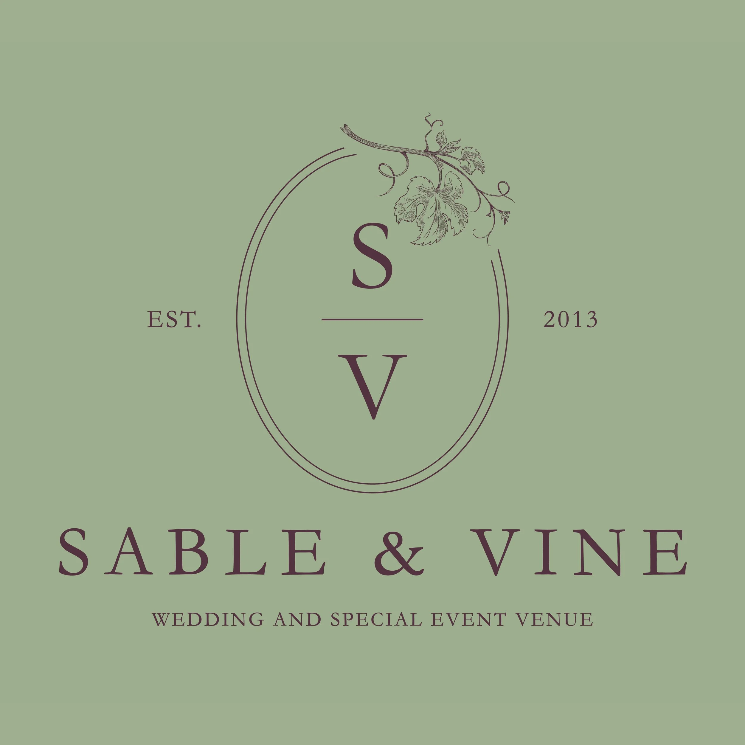 Sable & Vine Primary Logo