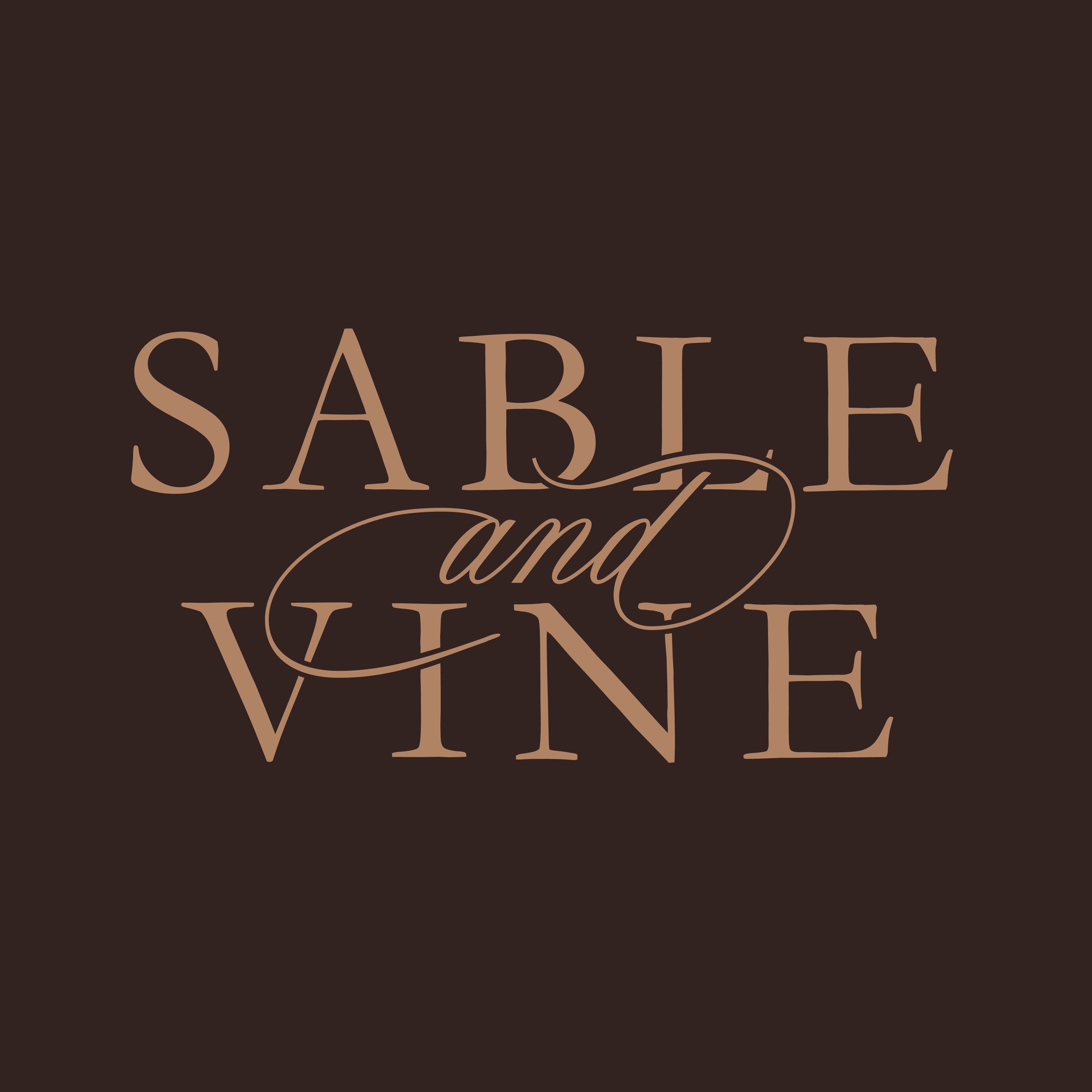 Sable & Vine Secondary Logo