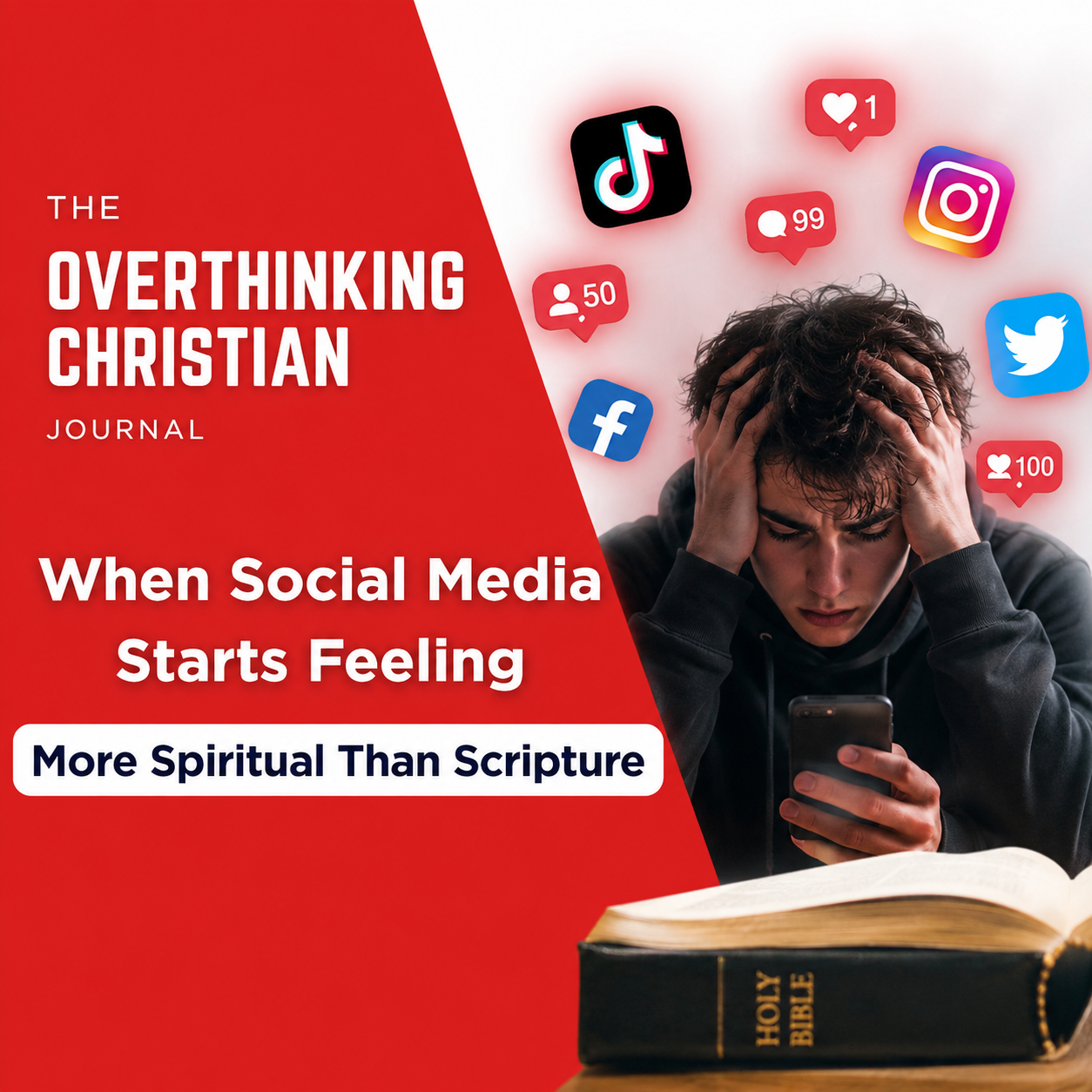 When Social Media Starts Feeling More Spiritual Than Scripture