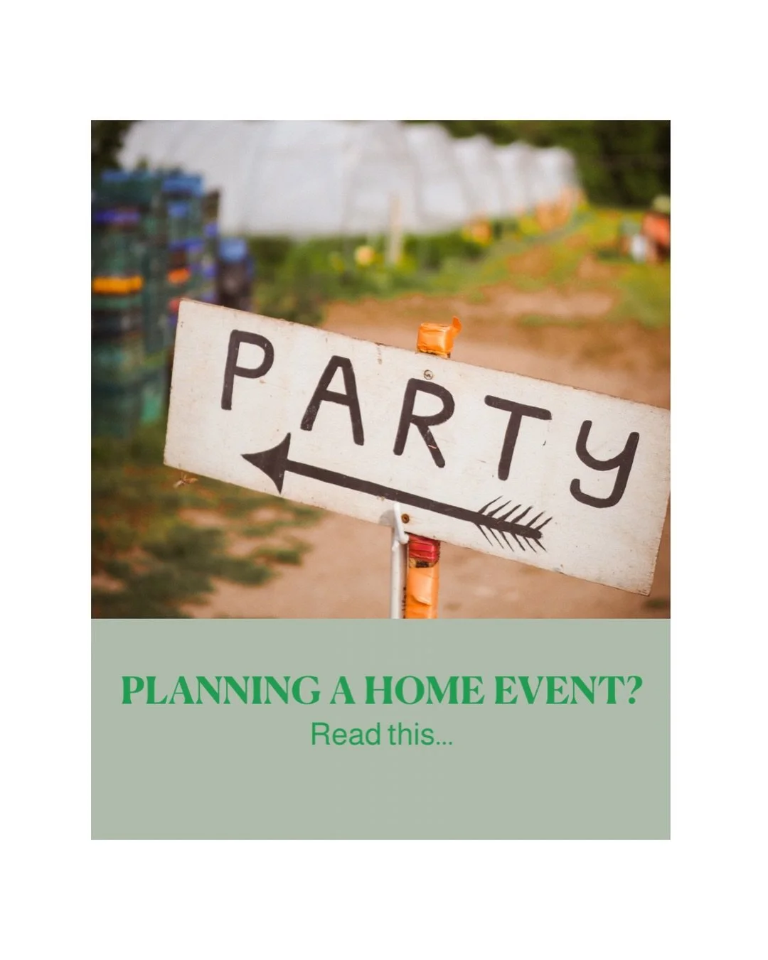 Planning a home event? Read this...

We&rsquo;ll guide you through what&rsquo;s realistic in your space and suggest what works best (not just what looks good online).

Save this for later or message us with questions 💬