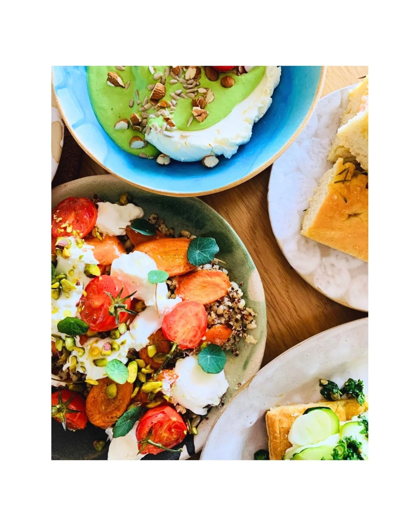 A plateful of colour, just how we like it 🌿

At The Modern Table, we believe food should be as joyful to look at as it is to eat - vibrant veg, fresh herbs, creamy textures, and a little crunch in every bite.

Because when you start with beautiful, 