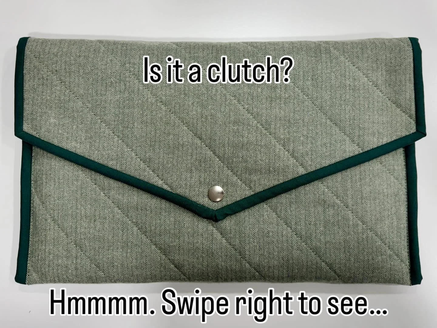 Who says functional has to mean boring?! Love this stylish and simple case I sewed up with some scrap flannel. @robertkaufmanprojects #designedbyEliseLea #modernsewist #handmade #classicstyle