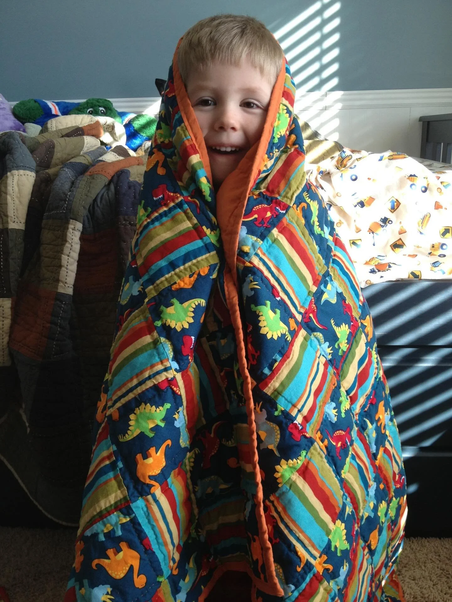 First quilt I ever made was for my sweet baby who is 17 today! Happy birthday to my incredible kiddo!