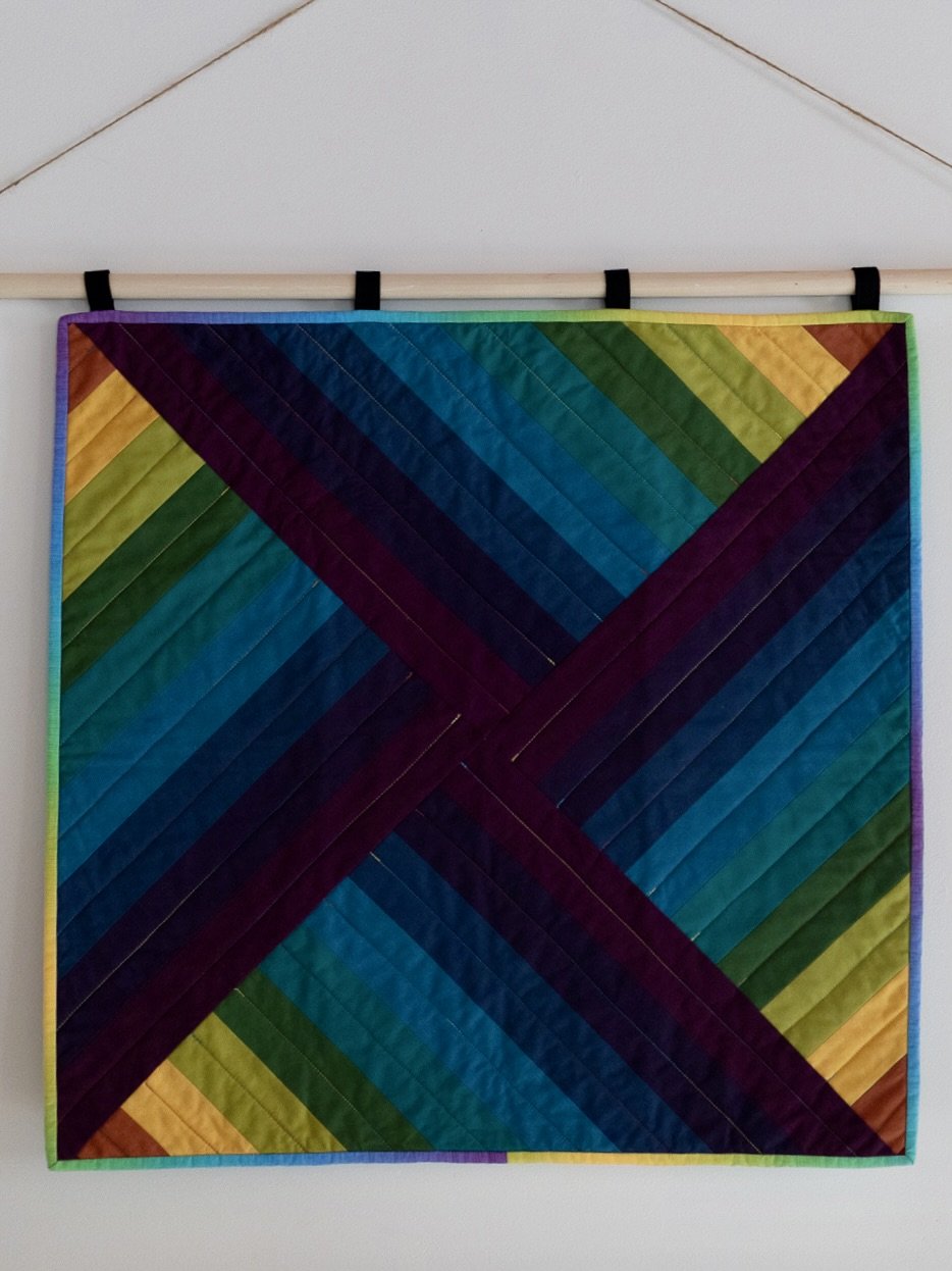 Wall Hanging- Rainbow (27"x27")