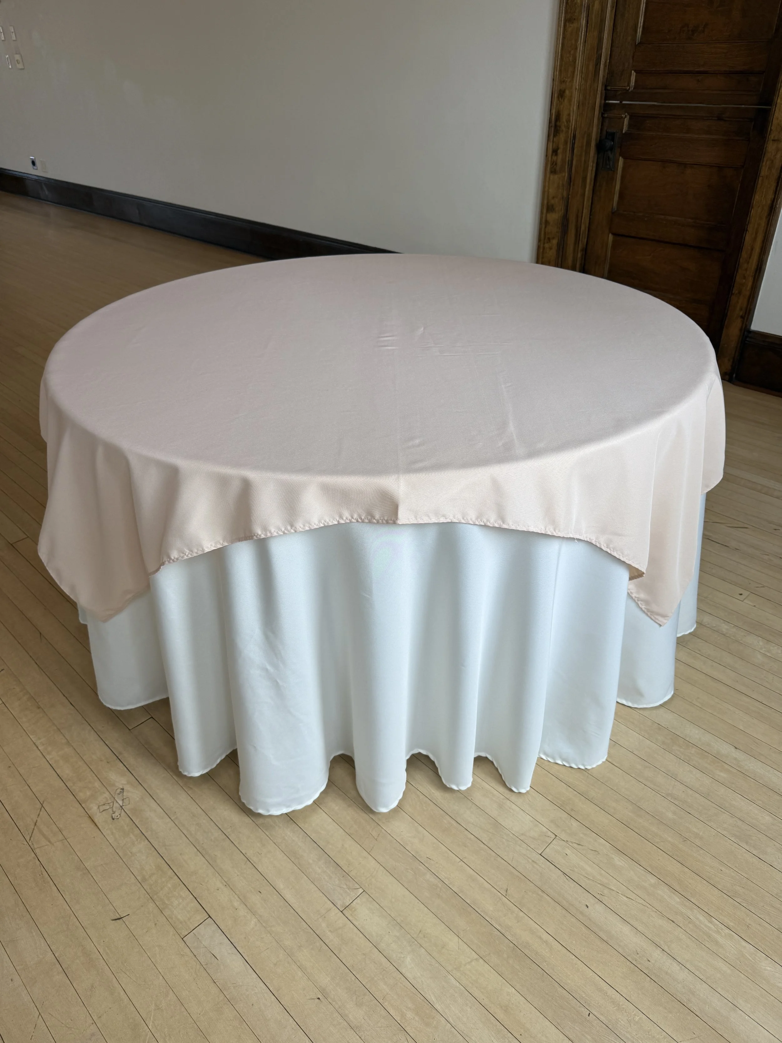 Pale Pink Linen Overlay
10 Available