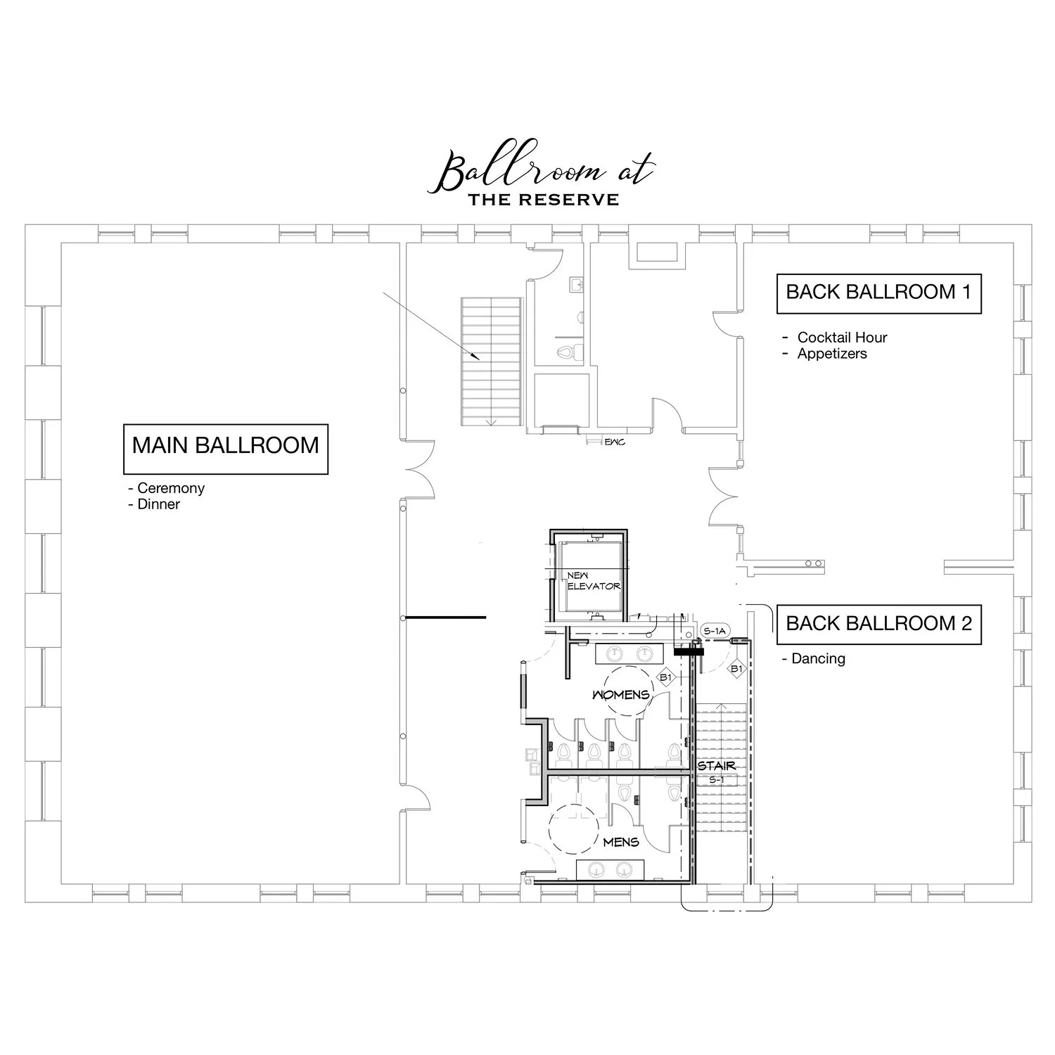 General Ballroom Floor Plan
