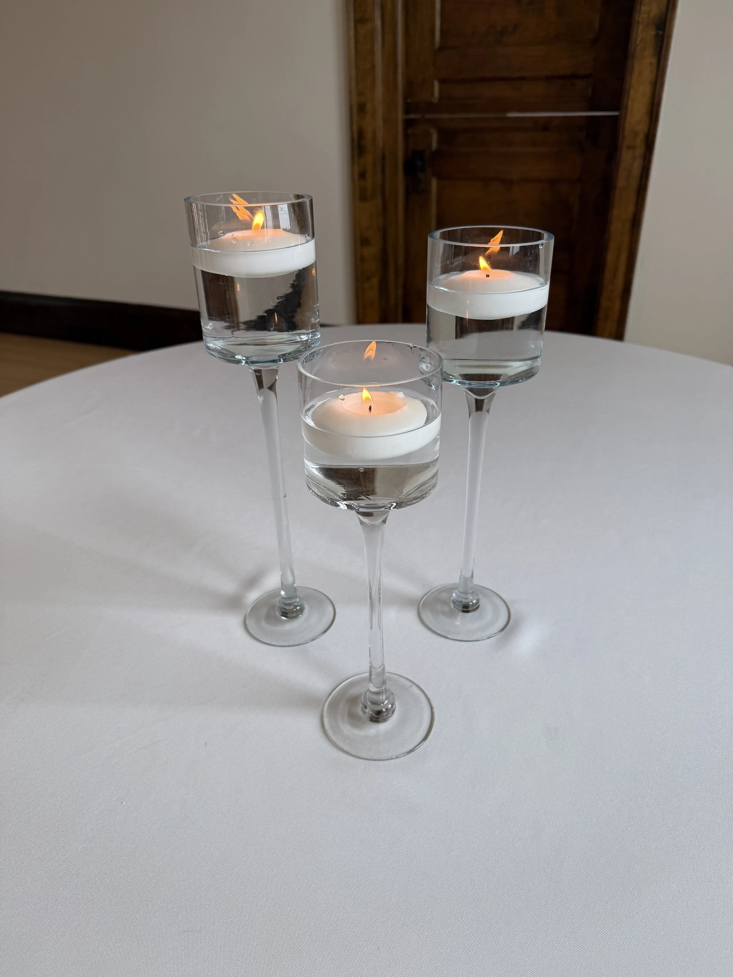 Tiered Floating Wine Glass Candle Vase 12"-15"
11 Available