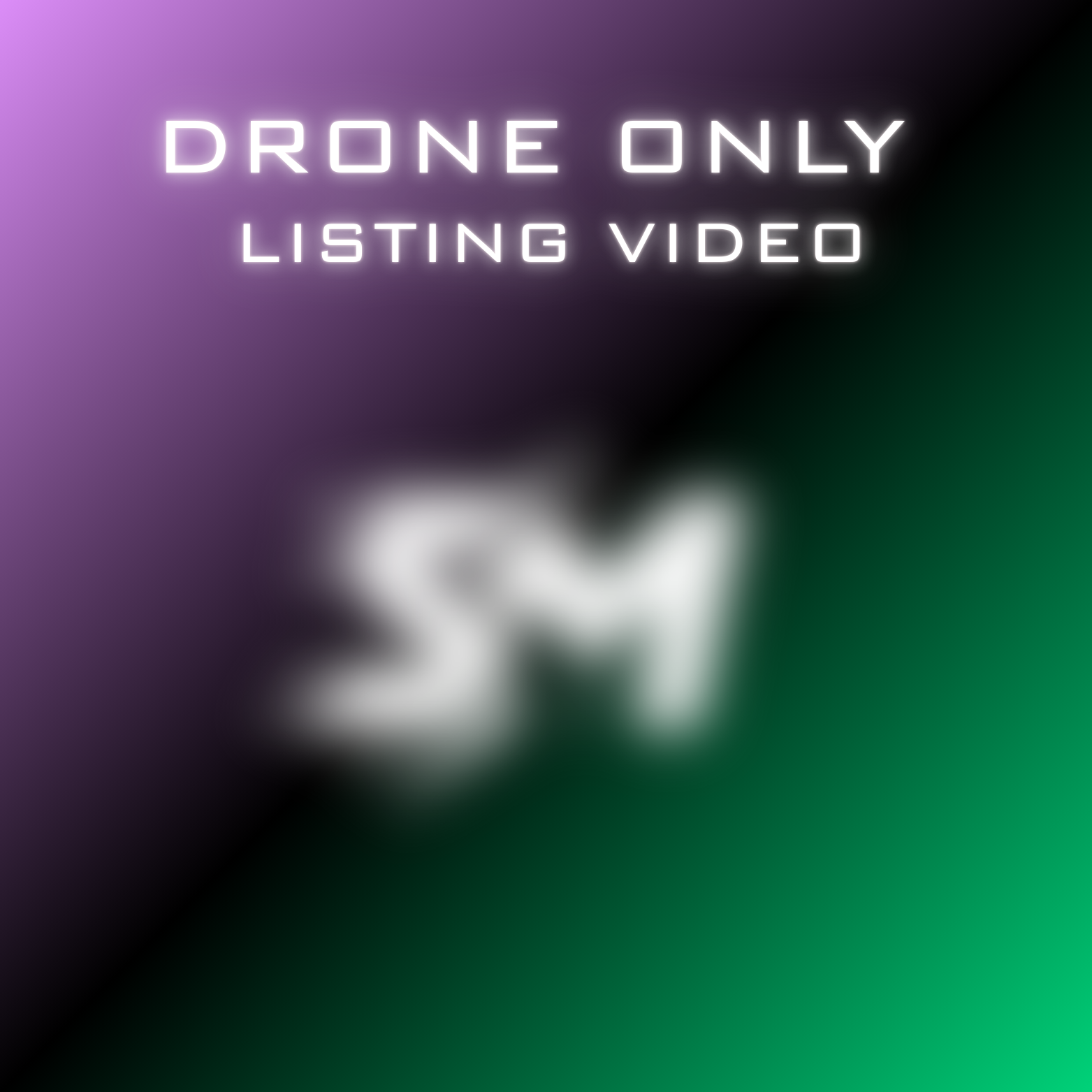 Drone Only Listing Video/Reel