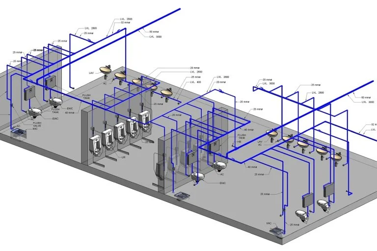 Projeto Hidrossanitário Residencial e Comercial