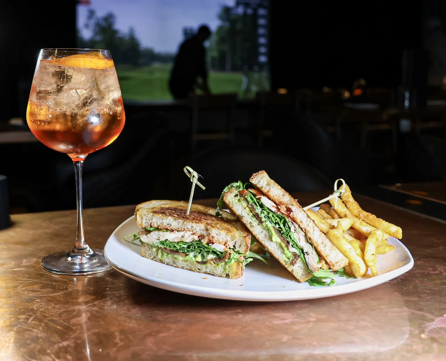 Styled food and drink photographed for hospitality brand content and visual marketing use.