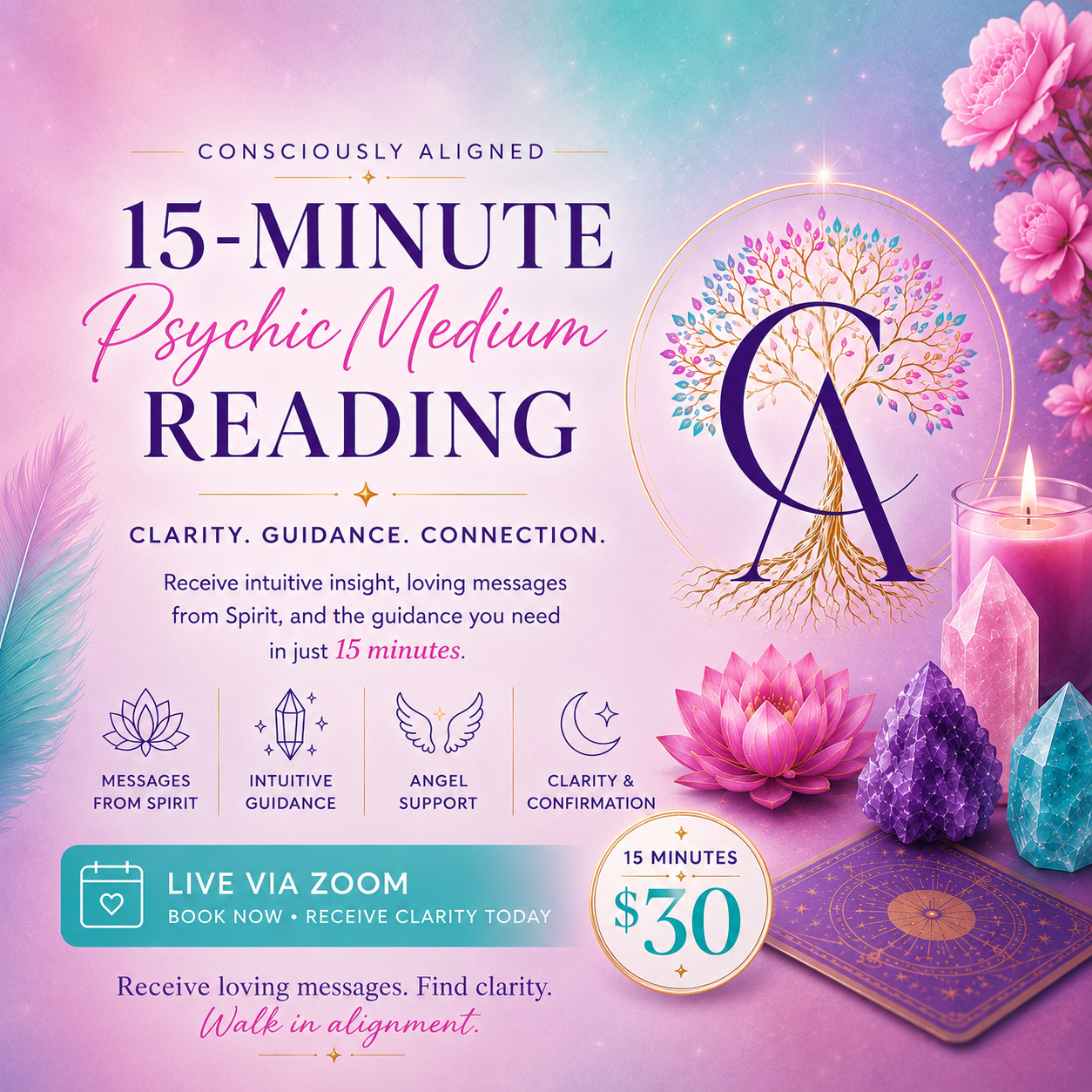 15-Minute Psychic Medium Reading