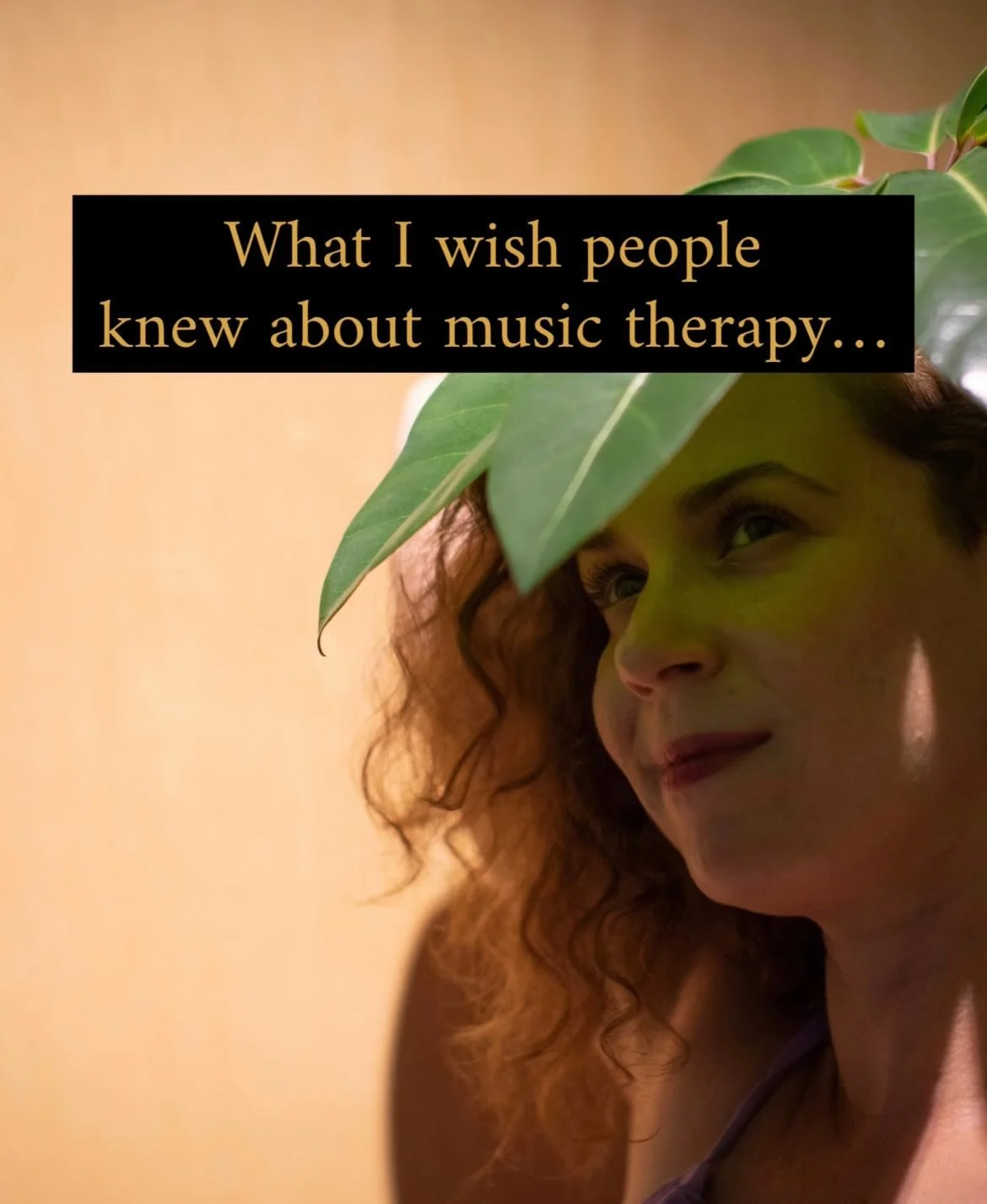 A common question I get asked as a music therapist is: How will I benefit from music therapy if I&rsquo;m not a musician? 

There&rsquo;s a lot to unpack here; more than I can share in just one post. But I hope the slides above help to clarify how mu