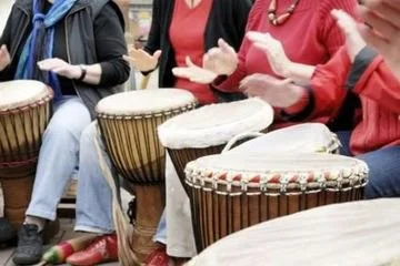 group of drummers