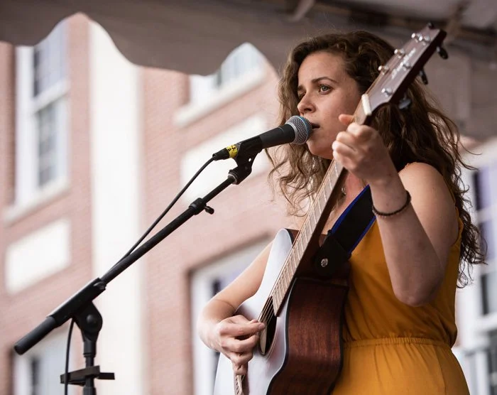 Marcie performind in Burlington Vermont