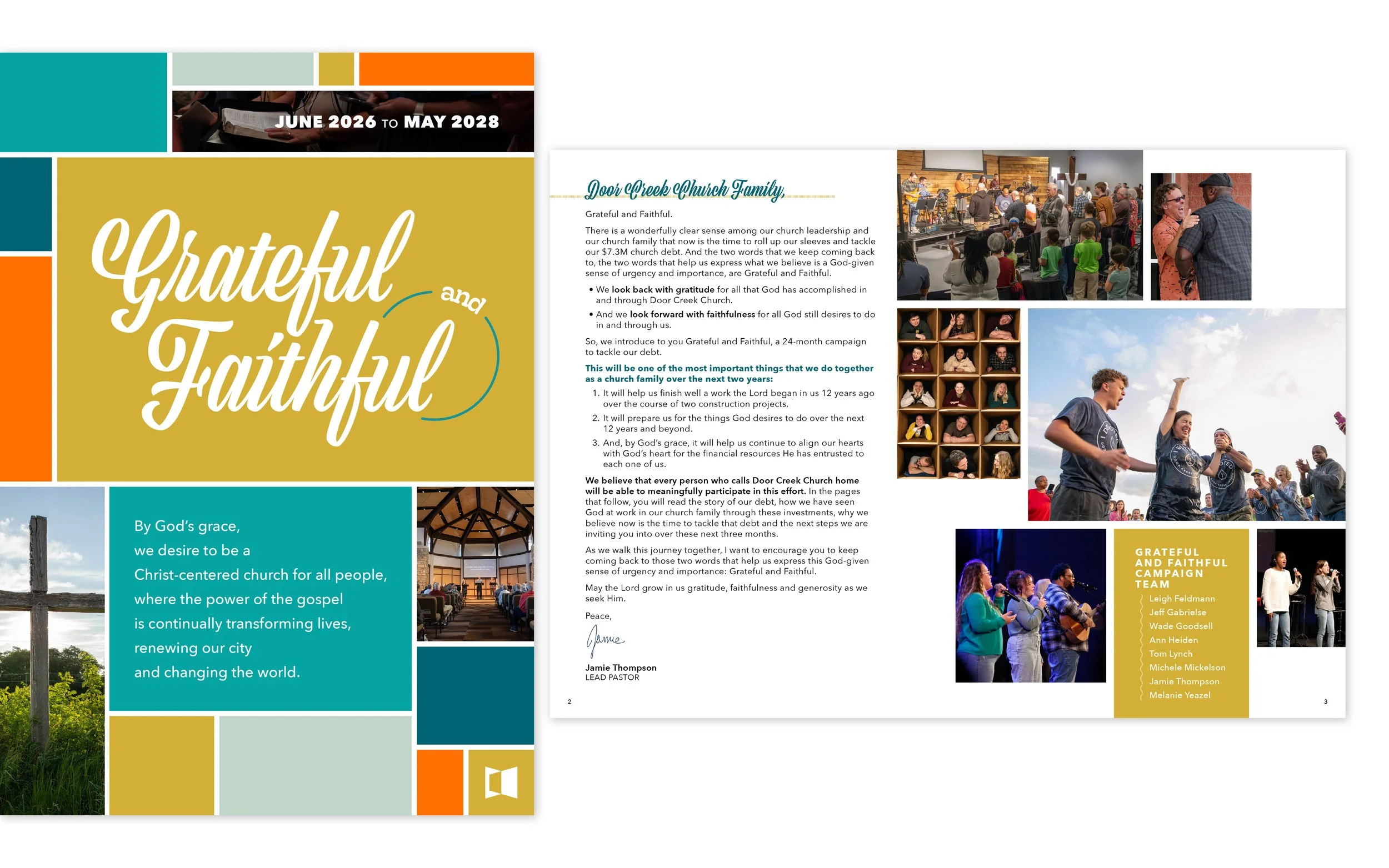 Grateful and Faith Debt Campaign Booklet