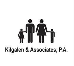 Logo for Kilgallen & Associates, P.A., featuring silhouettes of an adult male, adult female, and two children, with the company name below.