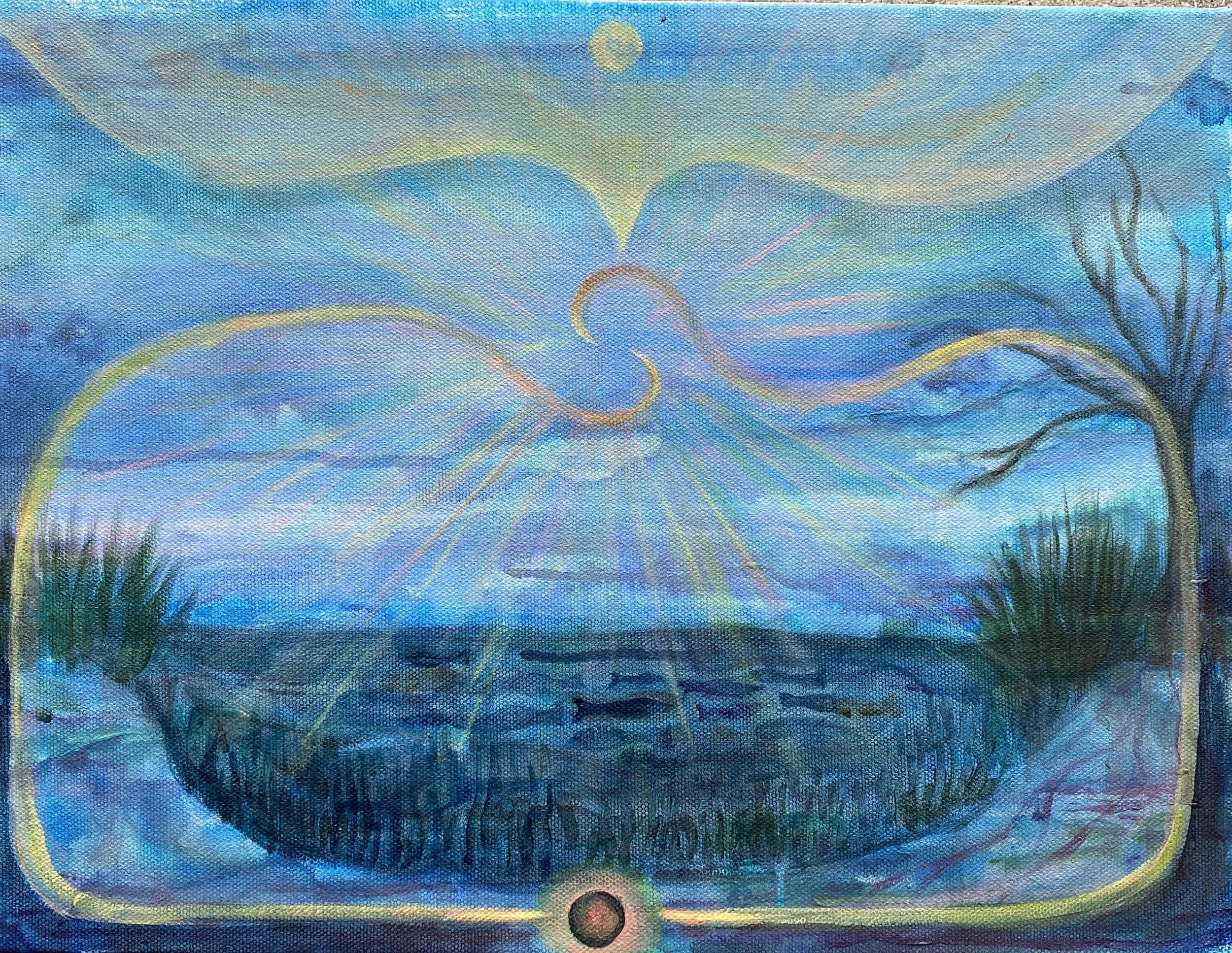 Way of the Water
12"x18", Acrylic on Canvas 
2026