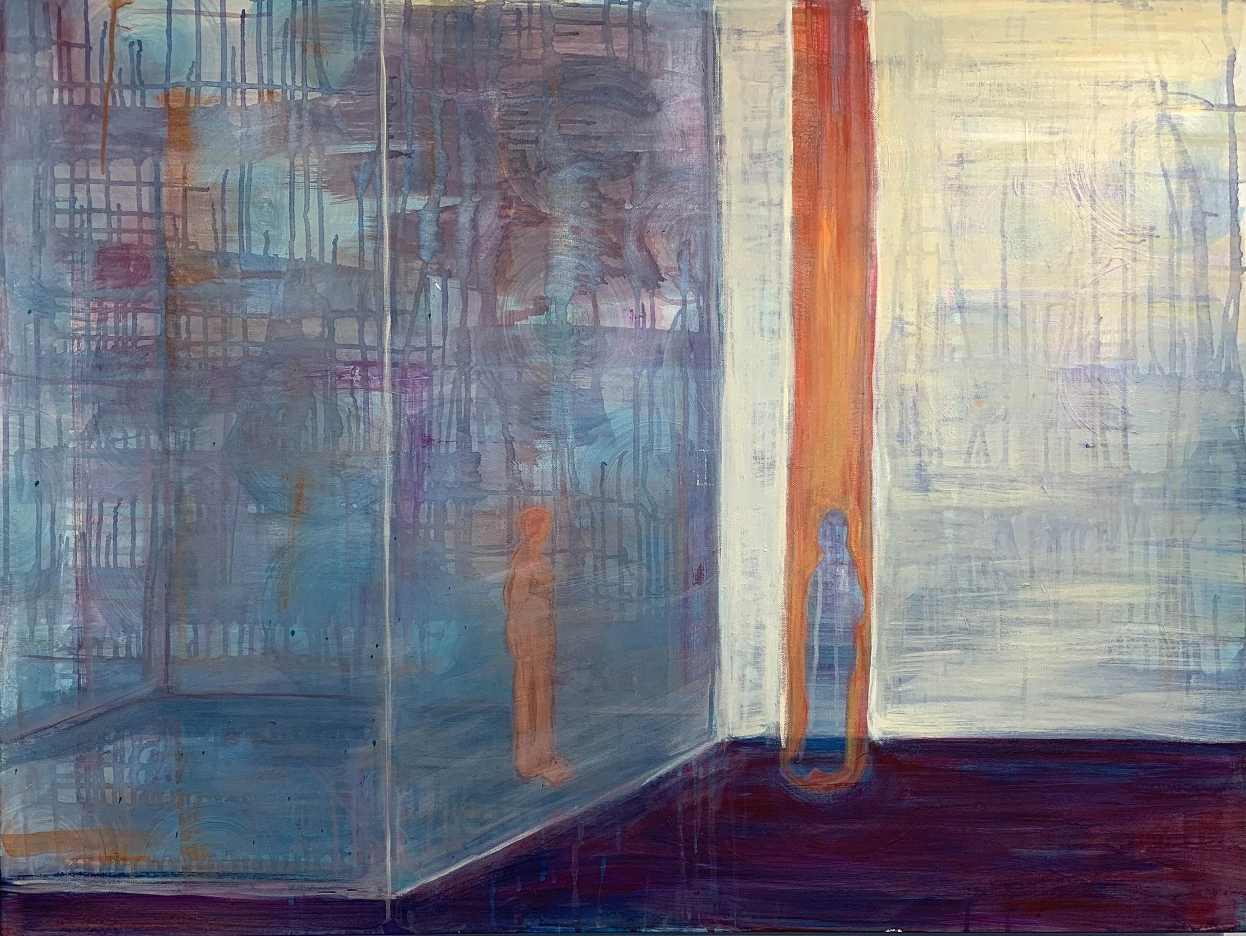 "Don't Identify"
36" x 48" Acrylic on Canvas 
2023