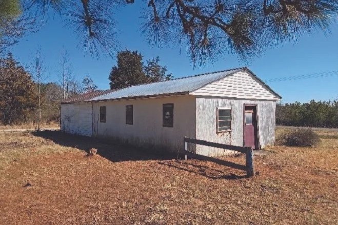 After heavy brush cutting and green waste removal