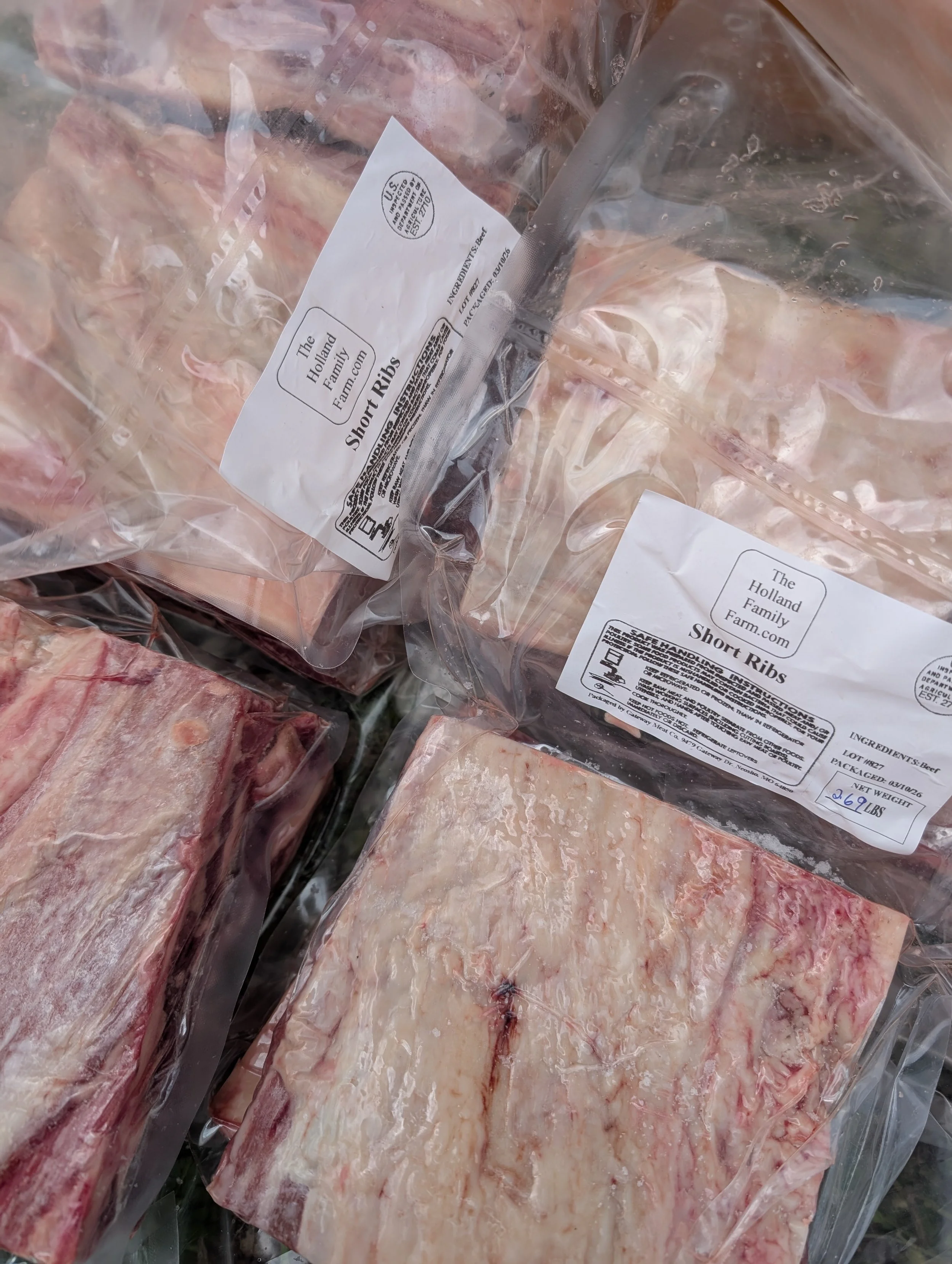 Pasture-Raised Veal Short Ribs