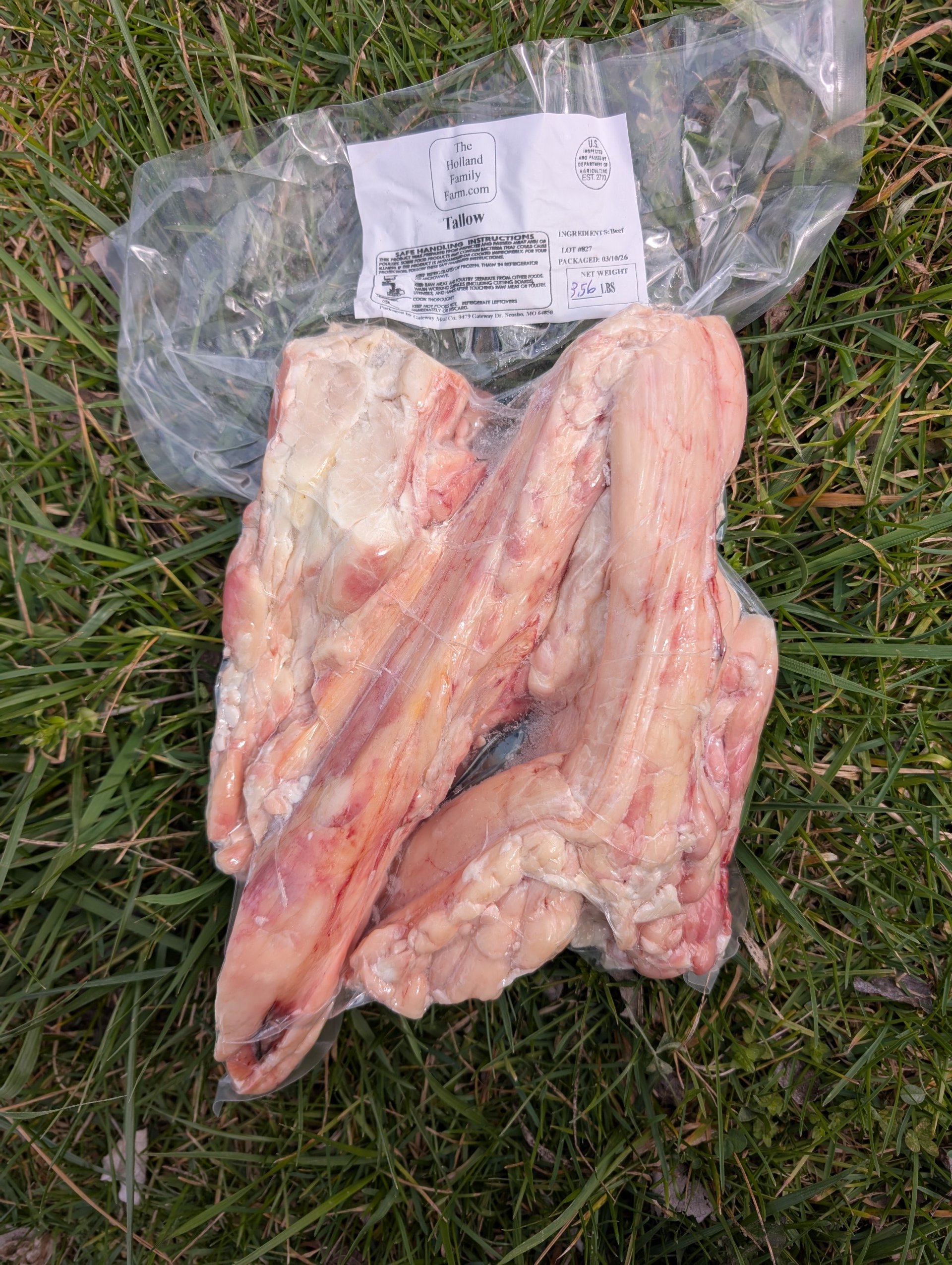 Pasture-Raised Veal Tallow