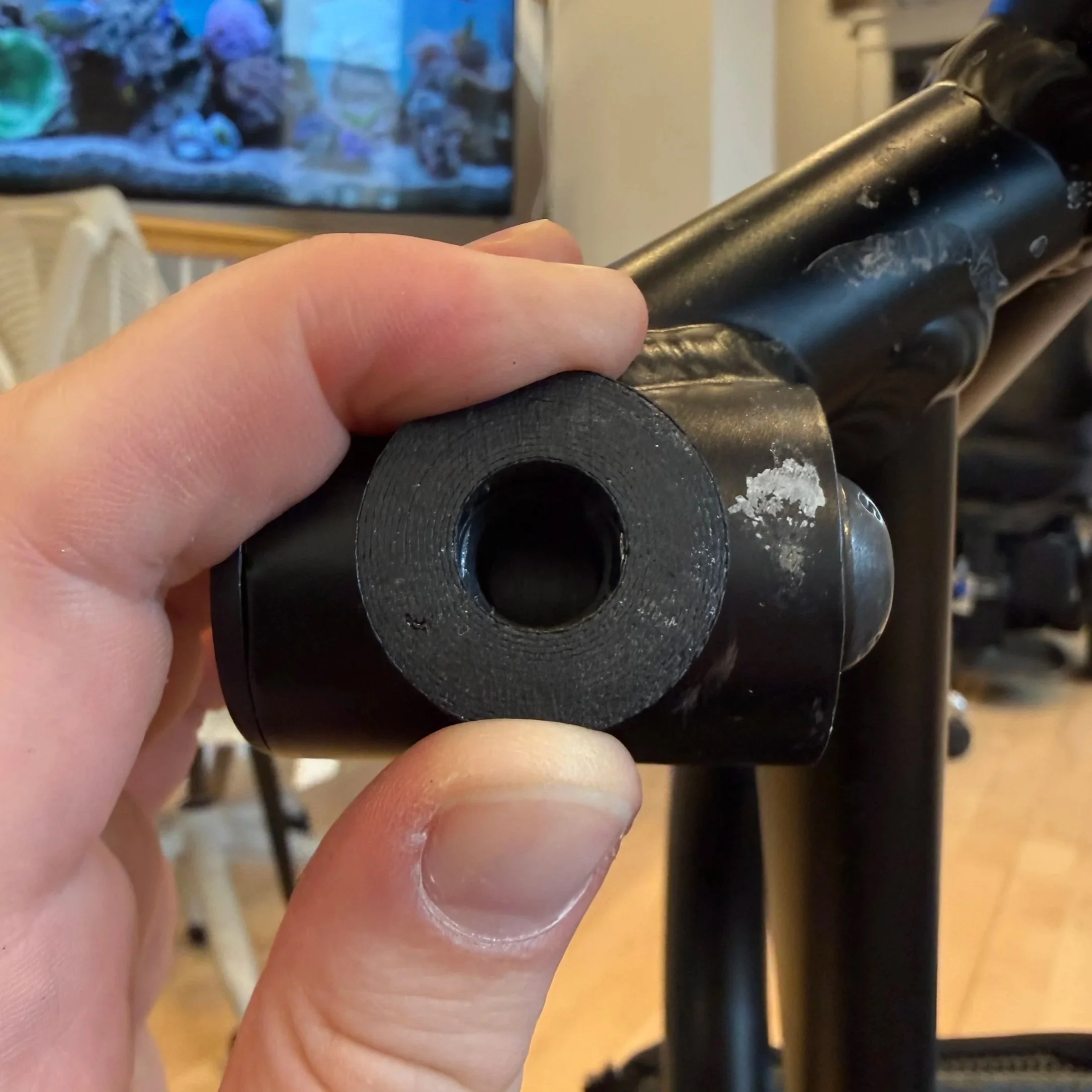 Spacer at the wrong angle (too negative)