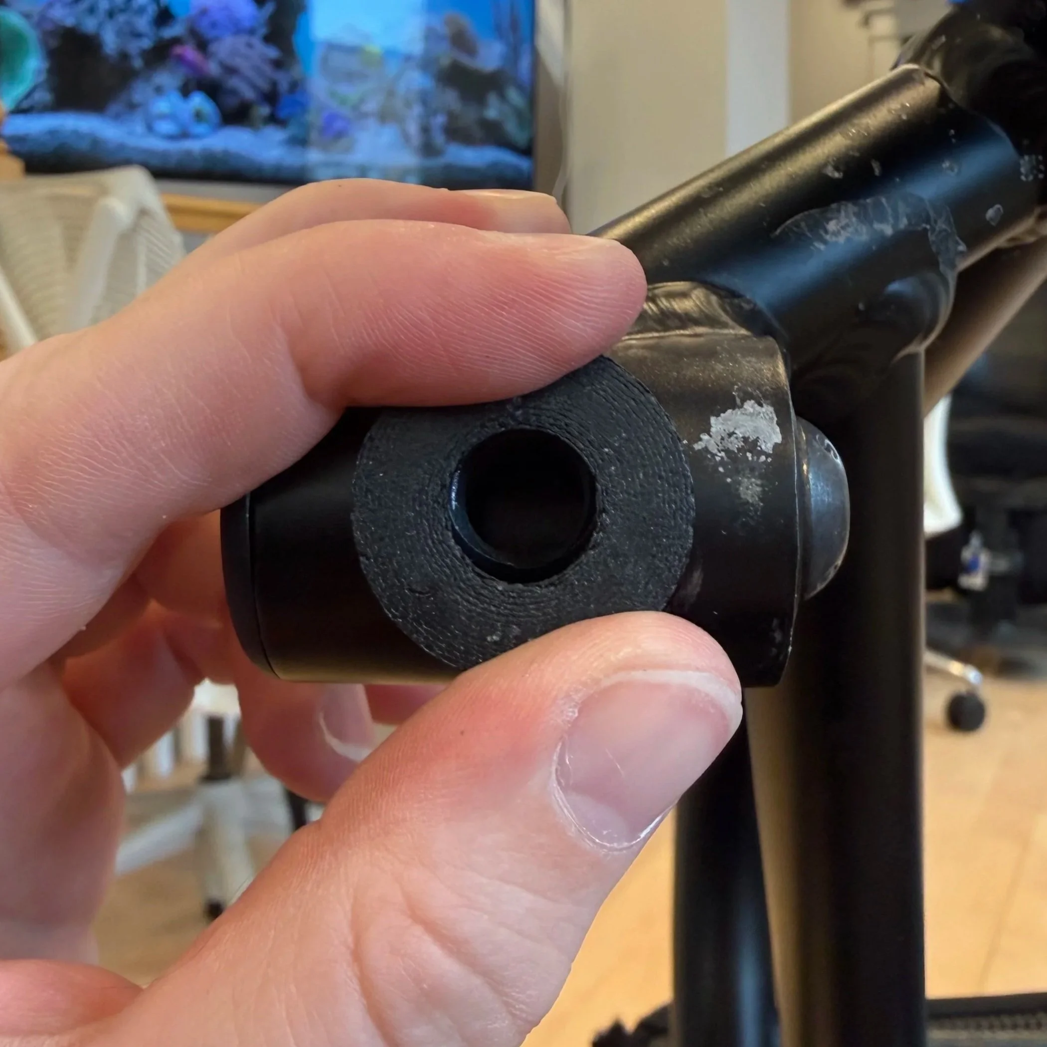 Spacer at the wrong angle (too positive)