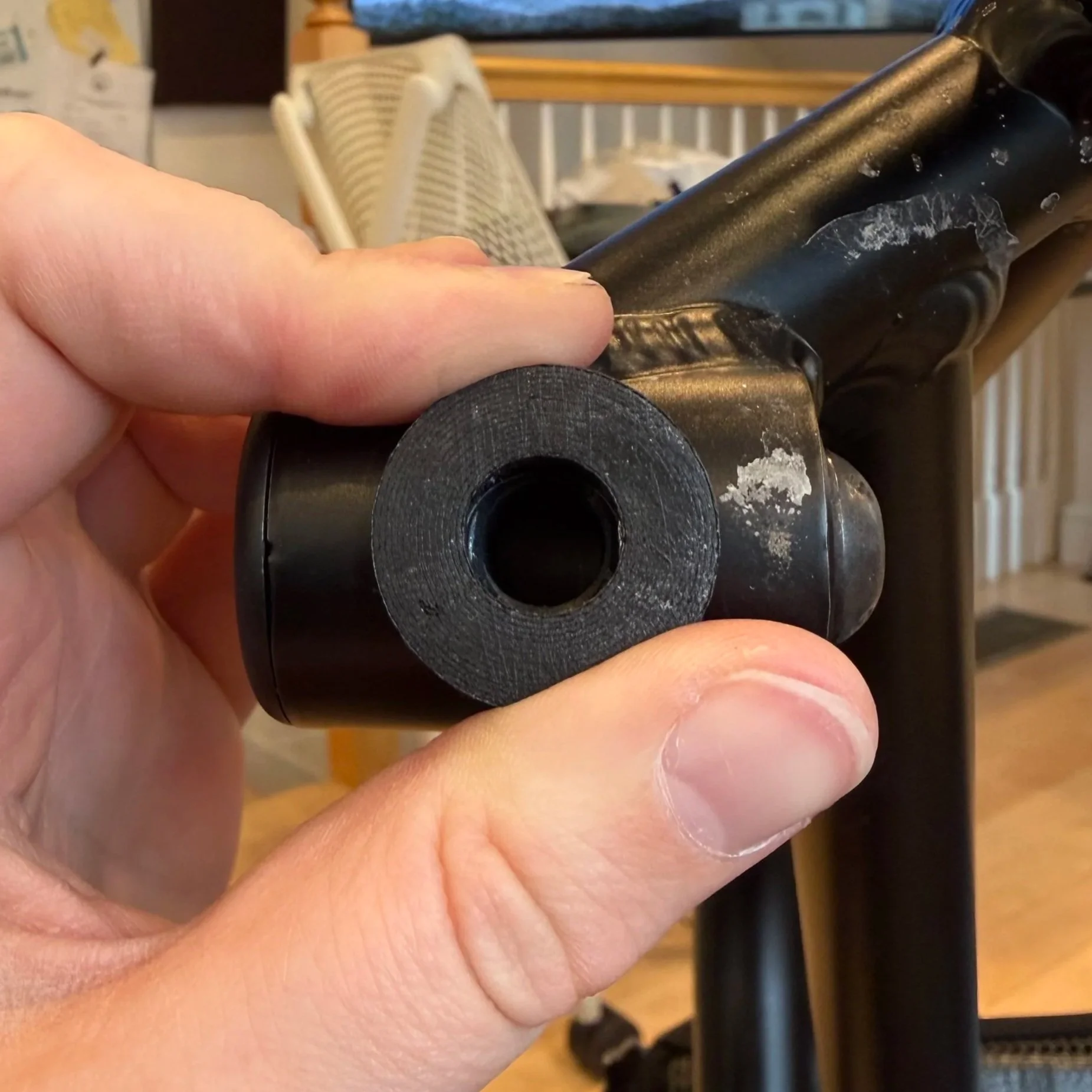 Spacer at the correct angle