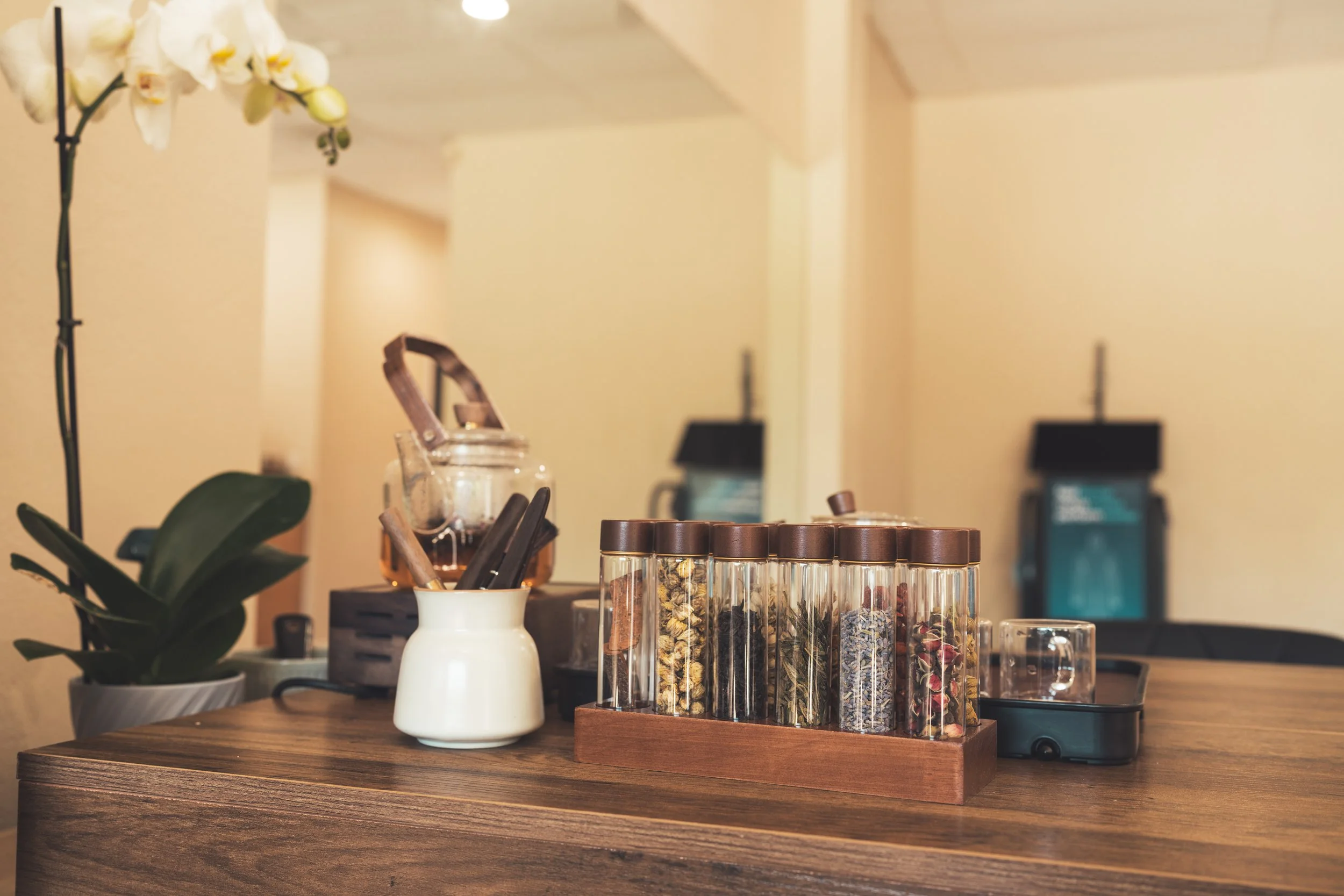 Herbal medicine and treatment tools at Panaceium Health