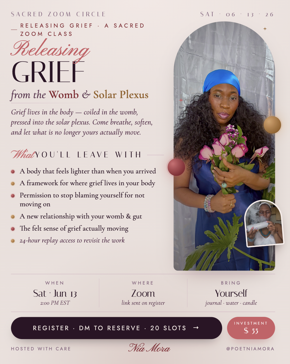 Releasing Grief from the Womb and Solar Plexus